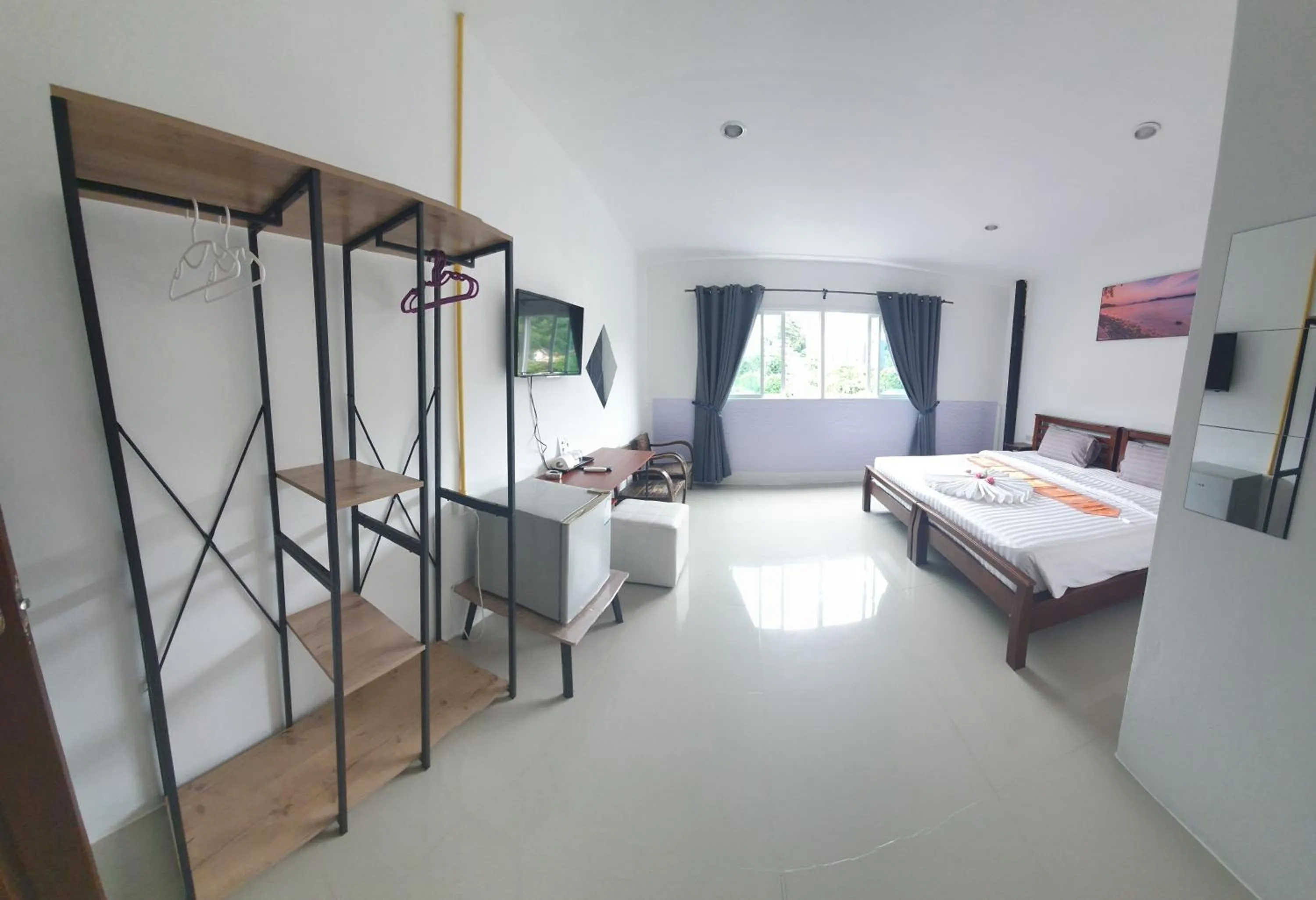 Bed in At Home Hotel