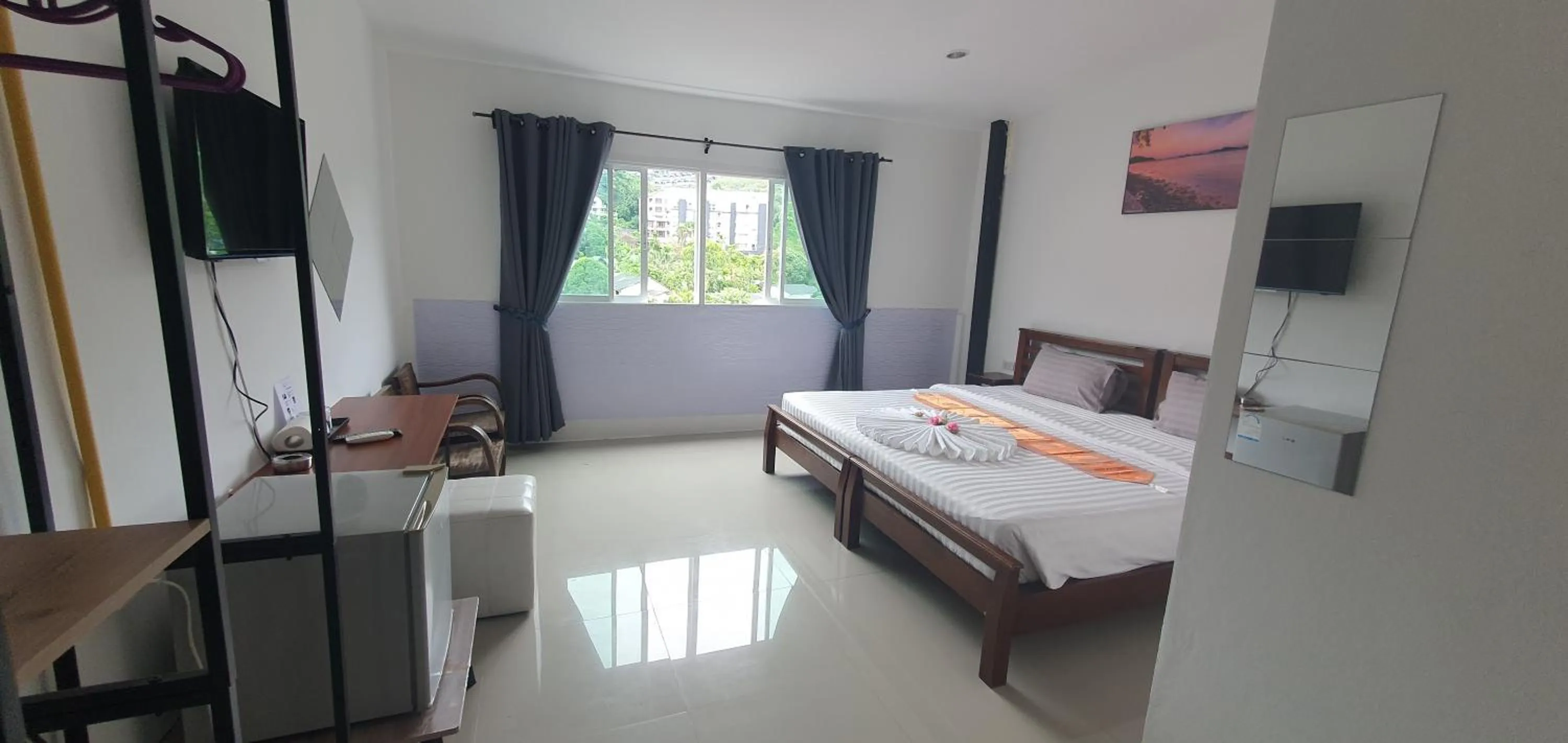 Bed in At Home Hotel