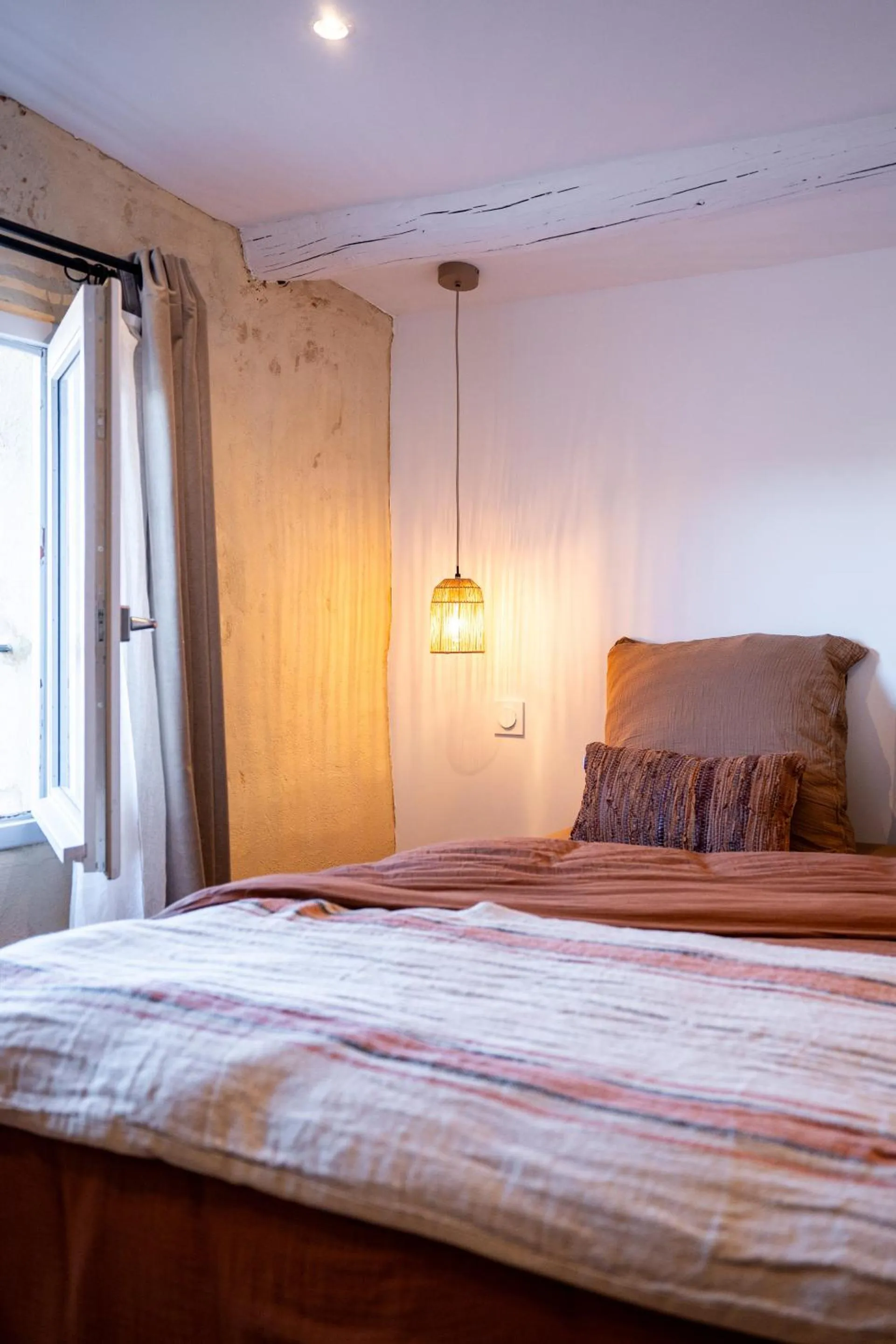 Bedroom, Bed in La Maison des Lamanon