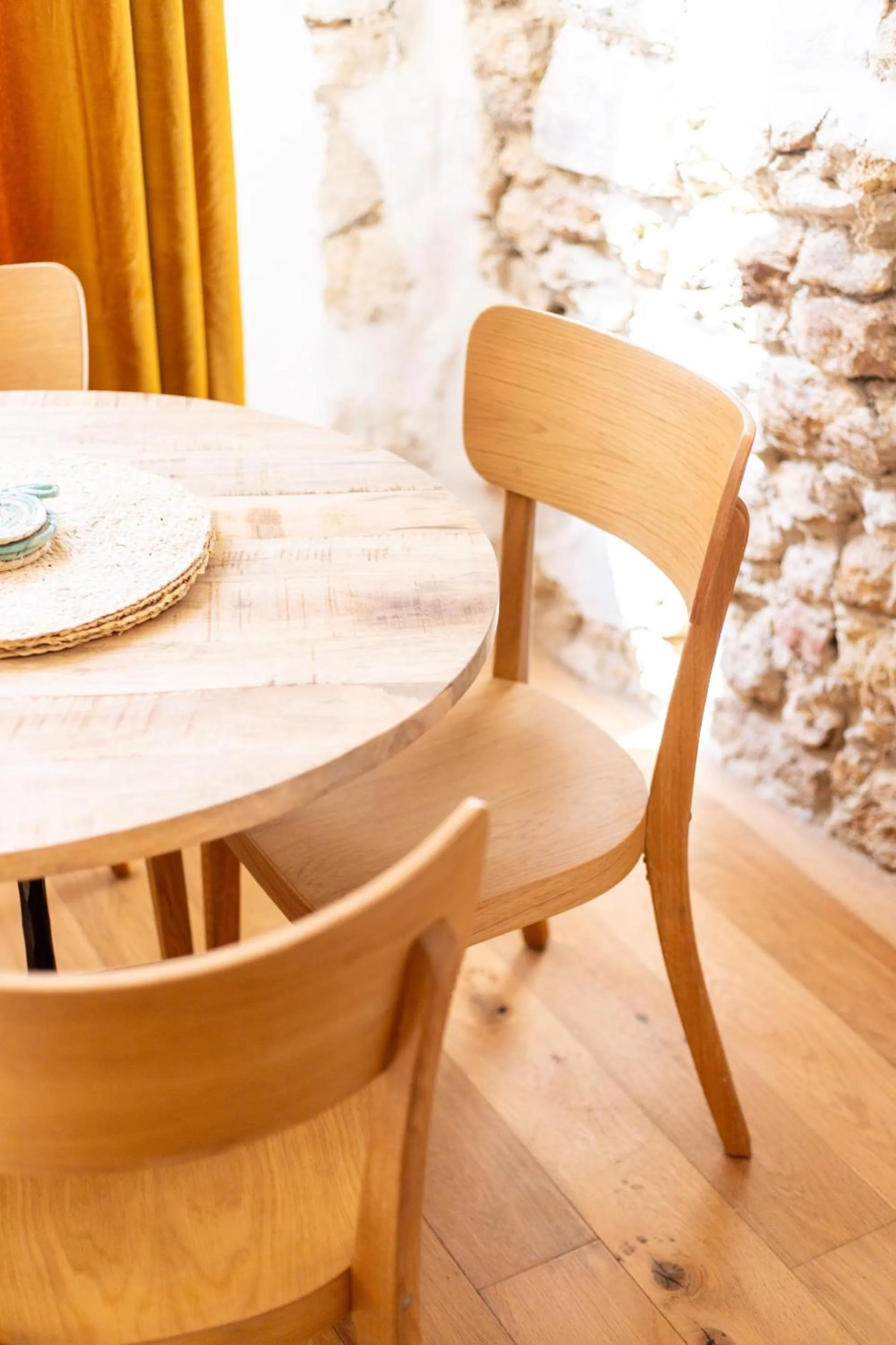 Dining area in La Maison des Lamanon