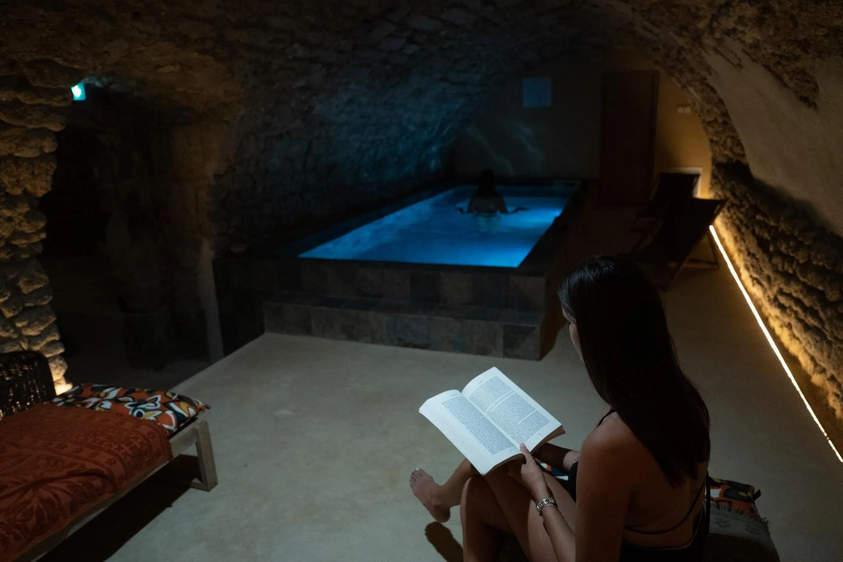 Spa and wellness centre/facilities in La Maison des Lamanon