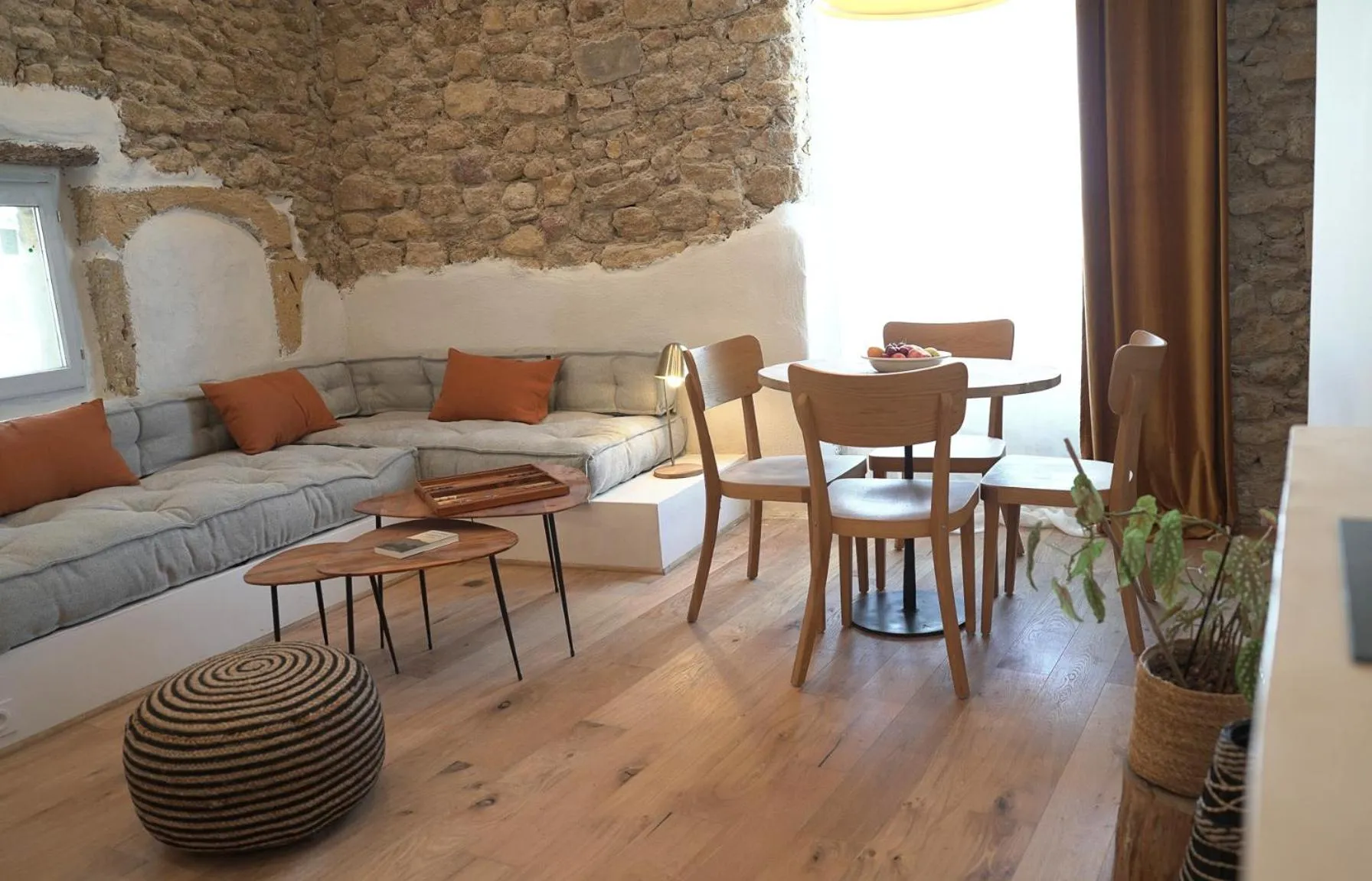 Living room in La Maison des Lamanon