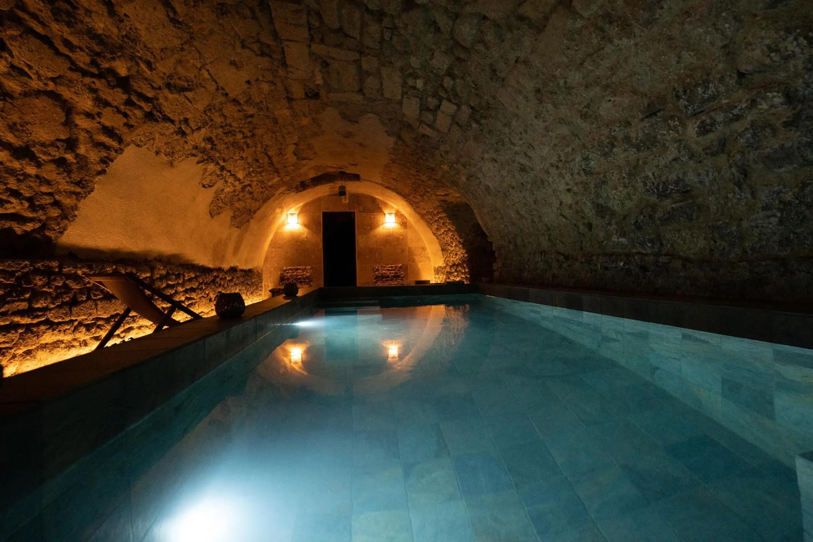 Spa and wellness centre/facilities in La Maison des Lamanon