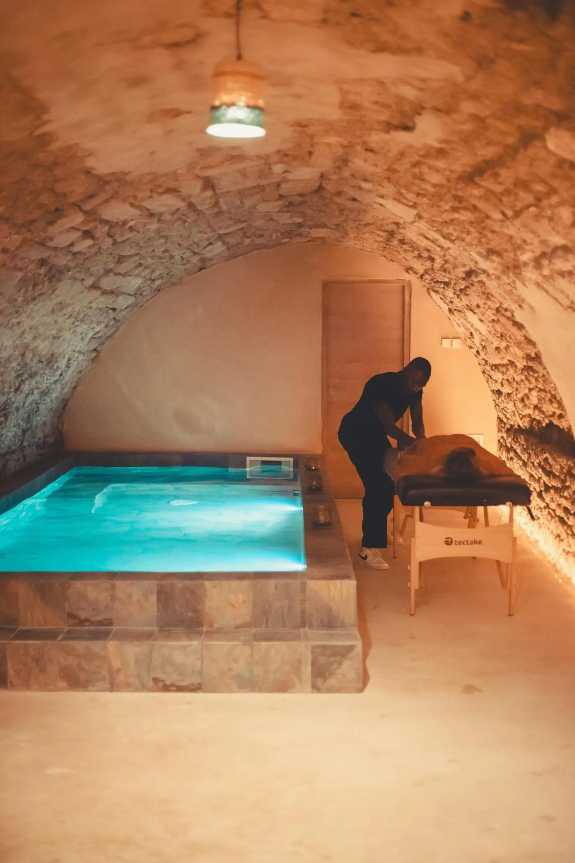 Spa and wellness centre/facilities in La Maison des Lamanon
