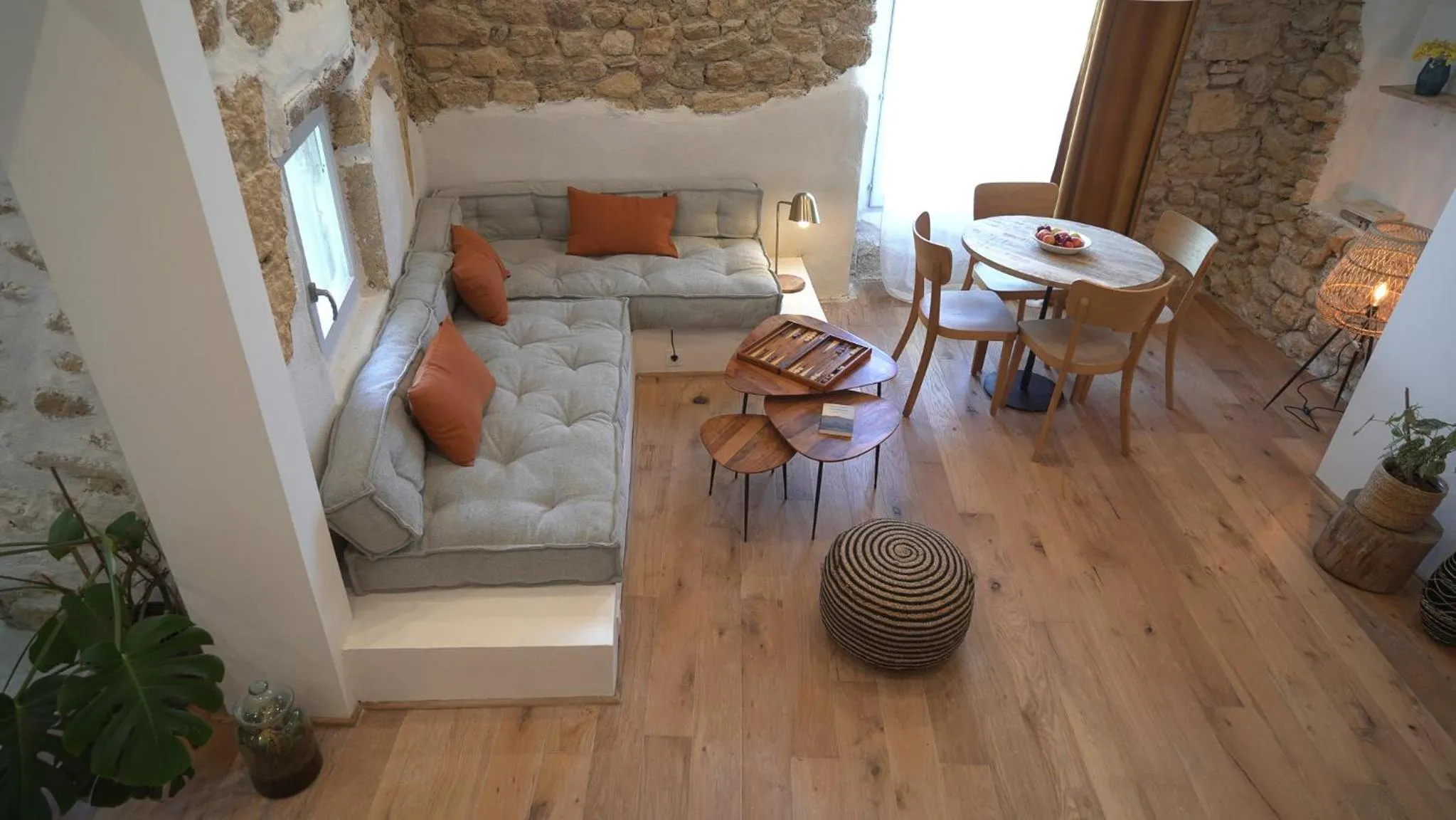 Living room in La Maison des Lamanon