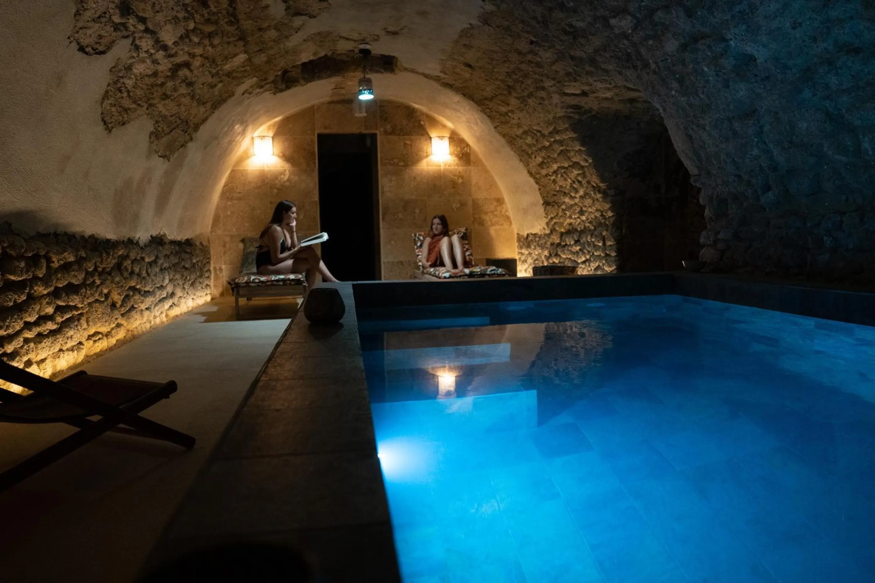 Spa and wellness centre/facilities in La Maison des Lamanon