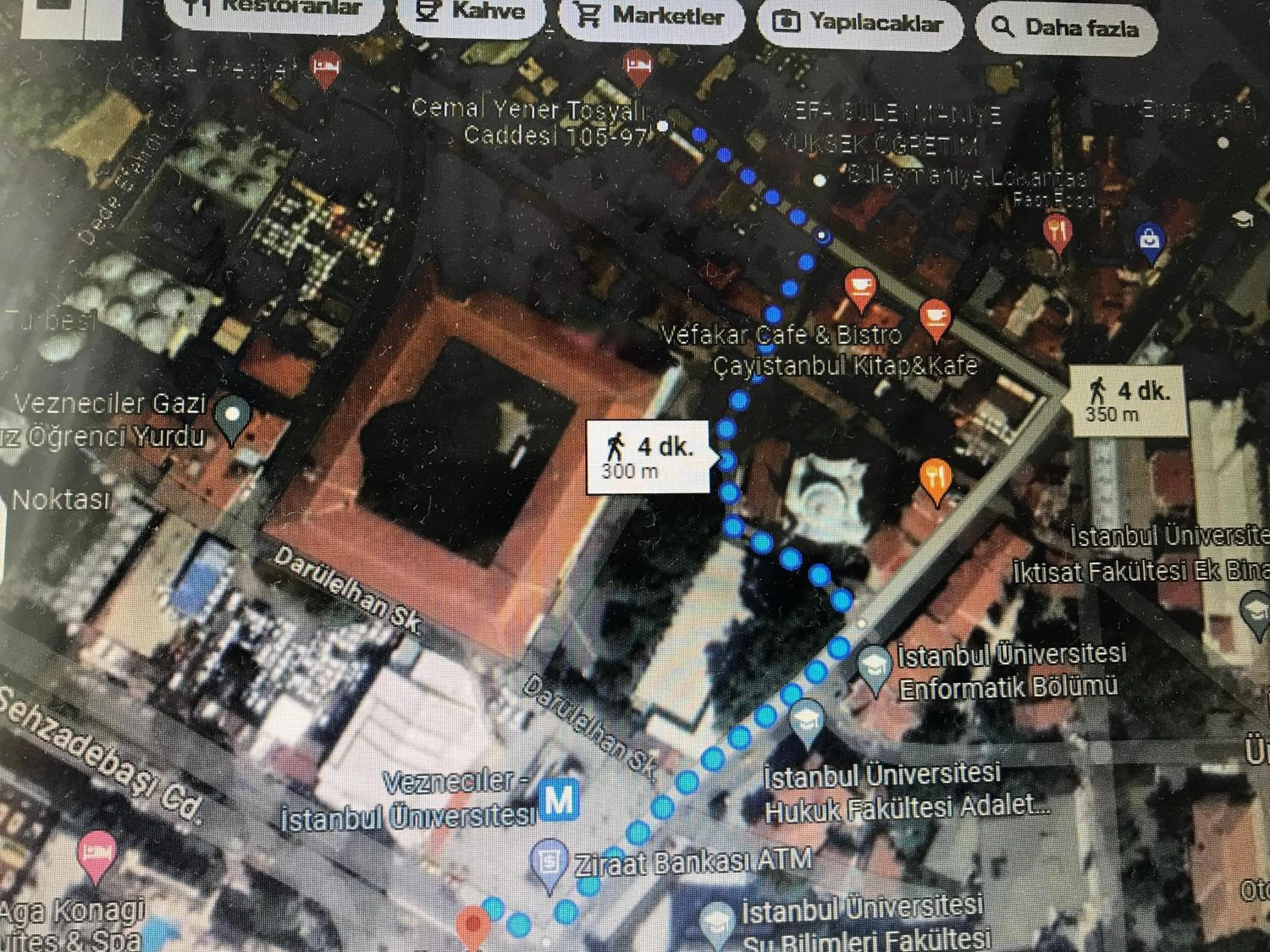 Location in Halil Bey Konağı