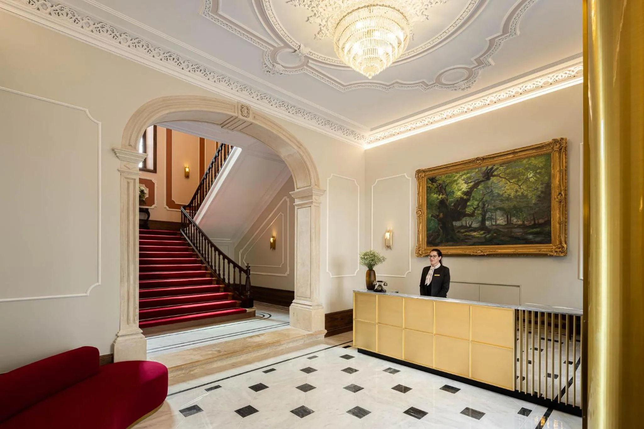 Lobby or reception in MS Collection Aveiro - Palacete Valdemouro