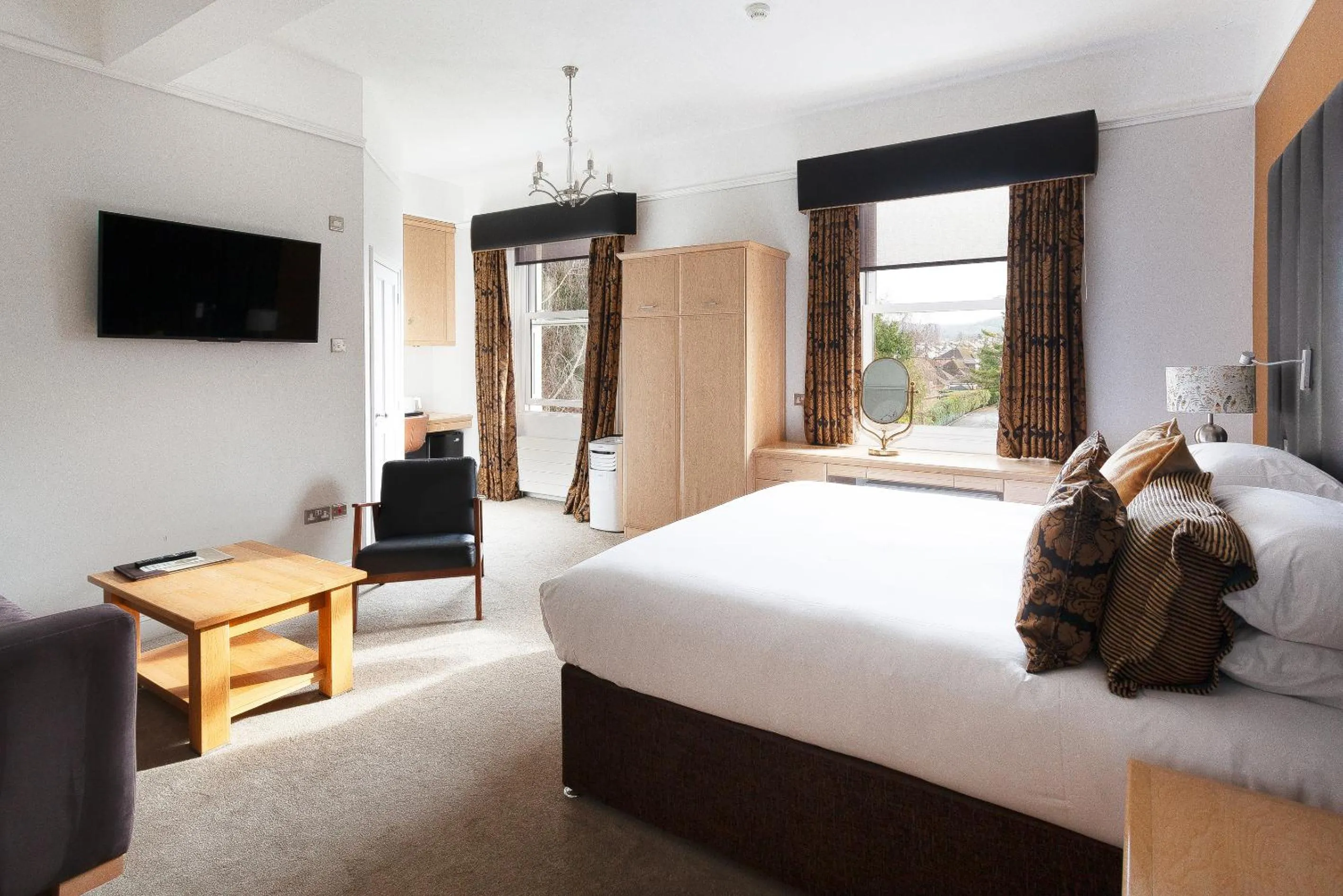 Bed in Beaumont House