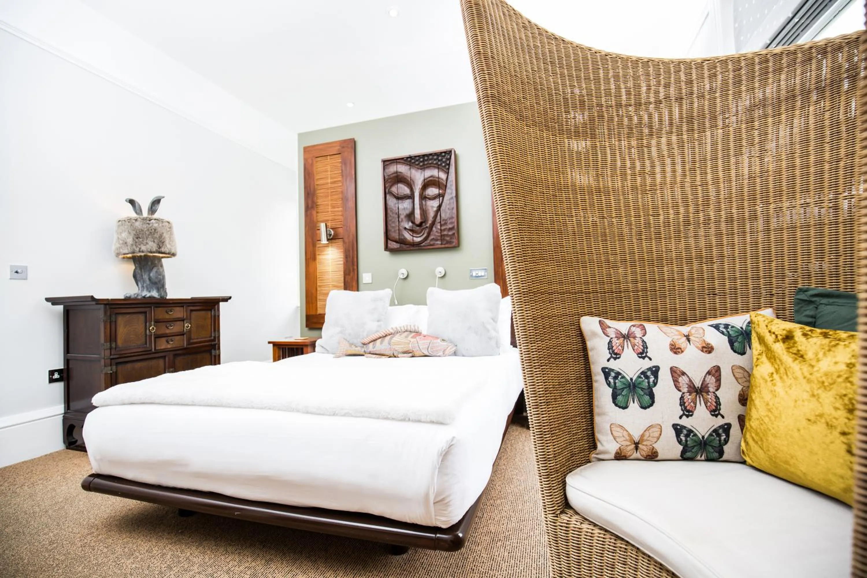 Photo of the whole room, Bed in Beaumont House