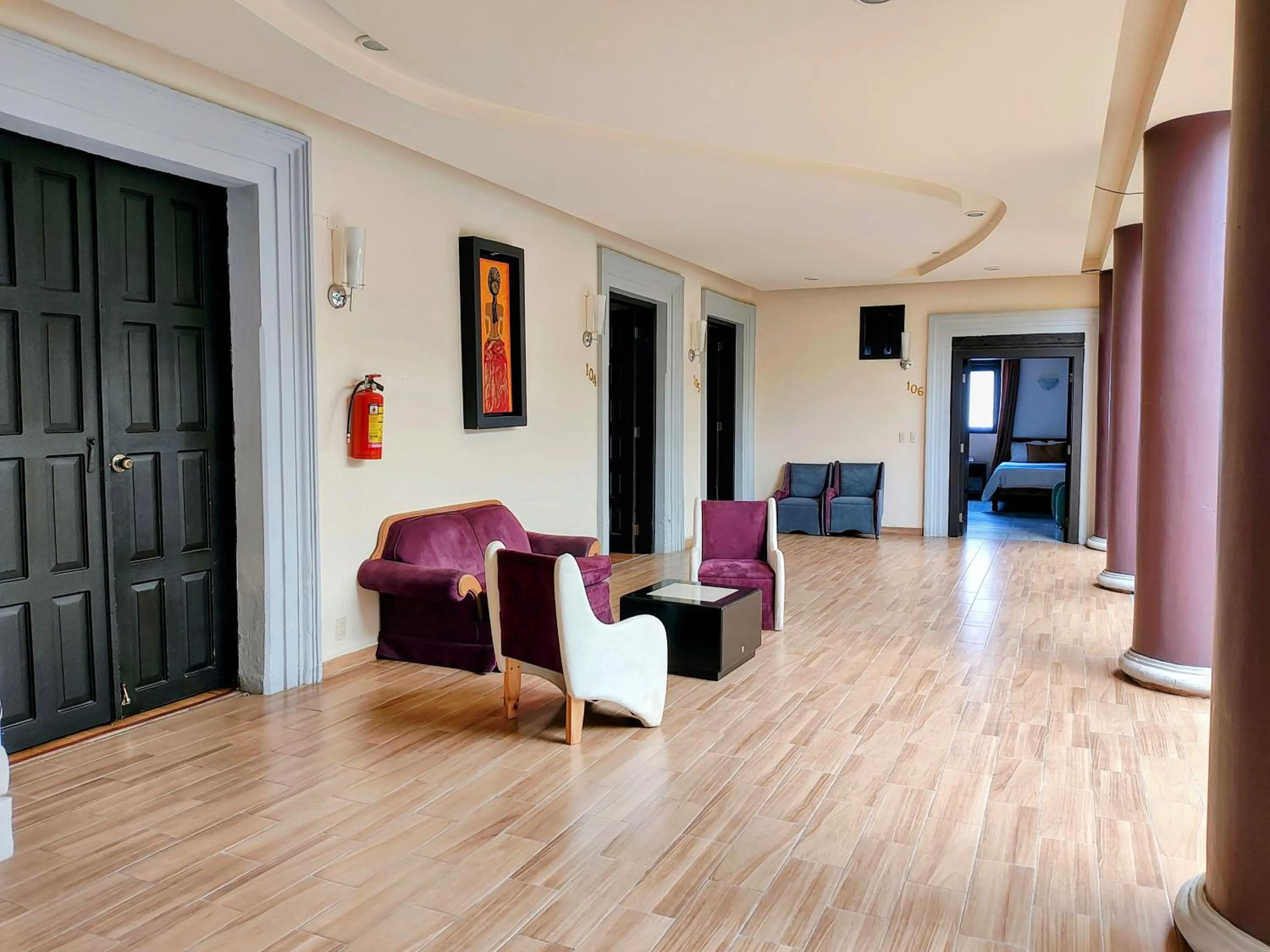 Seating Area in Hotel Jardines Centro