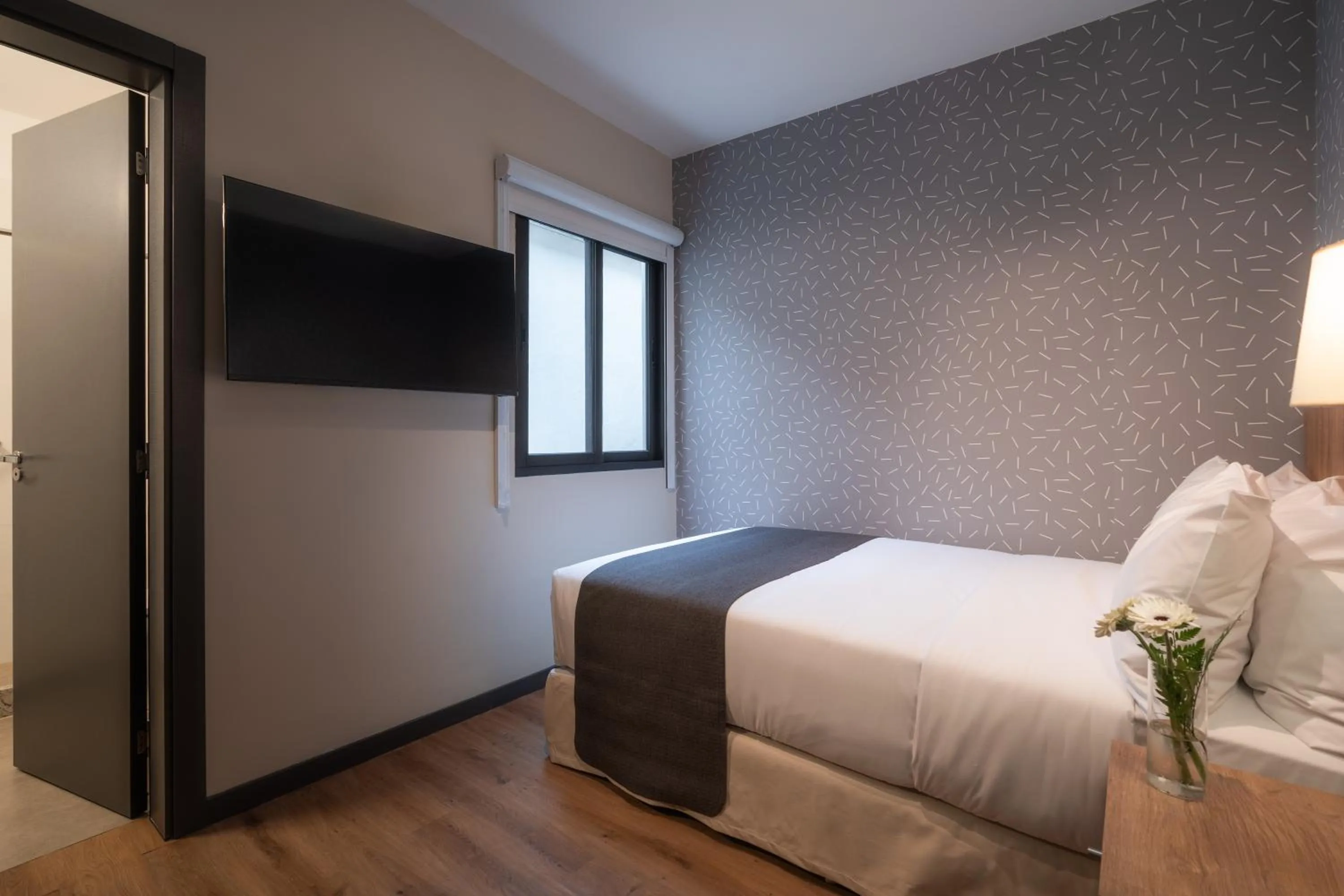 Bed in Like Design Hotel Rivera