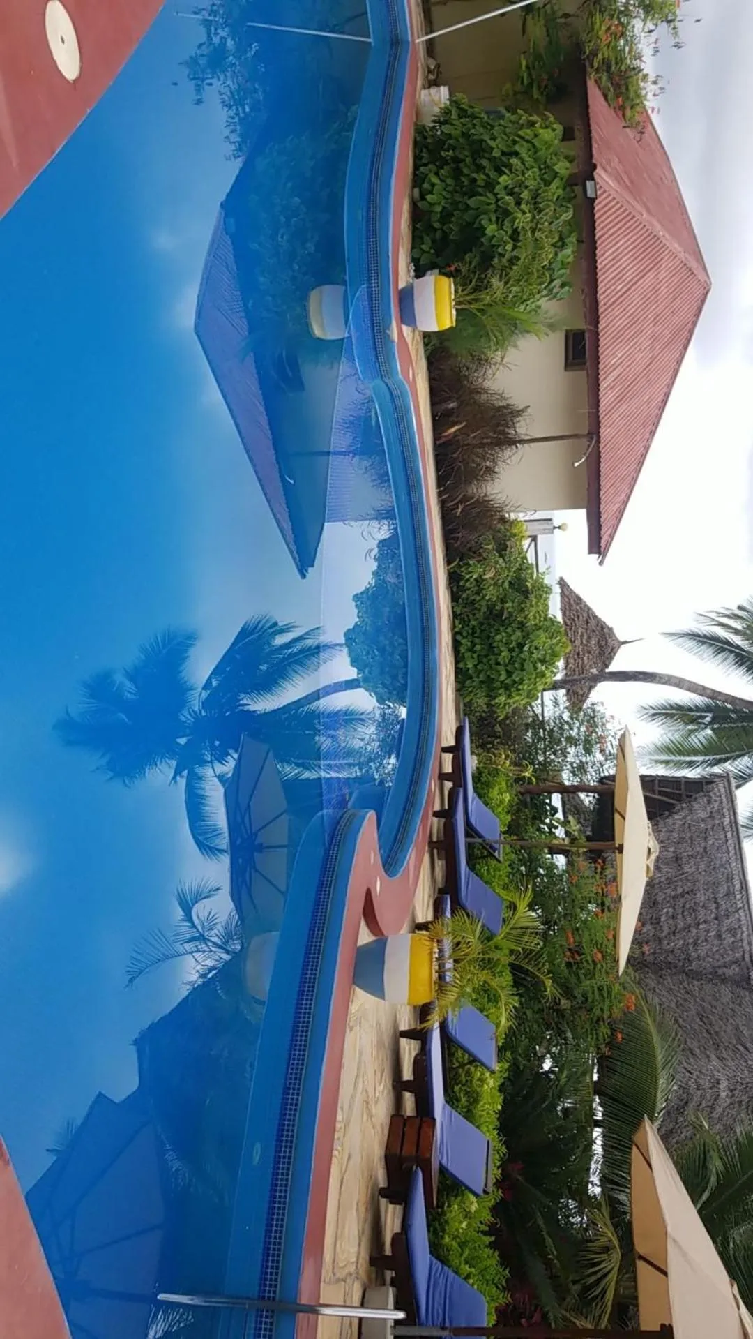 Swimming pool in Amber Lodge