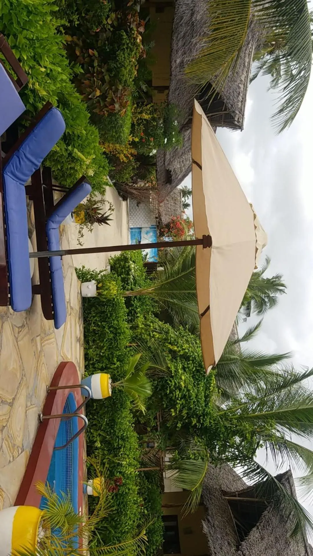 Garden view in Amber Lodge