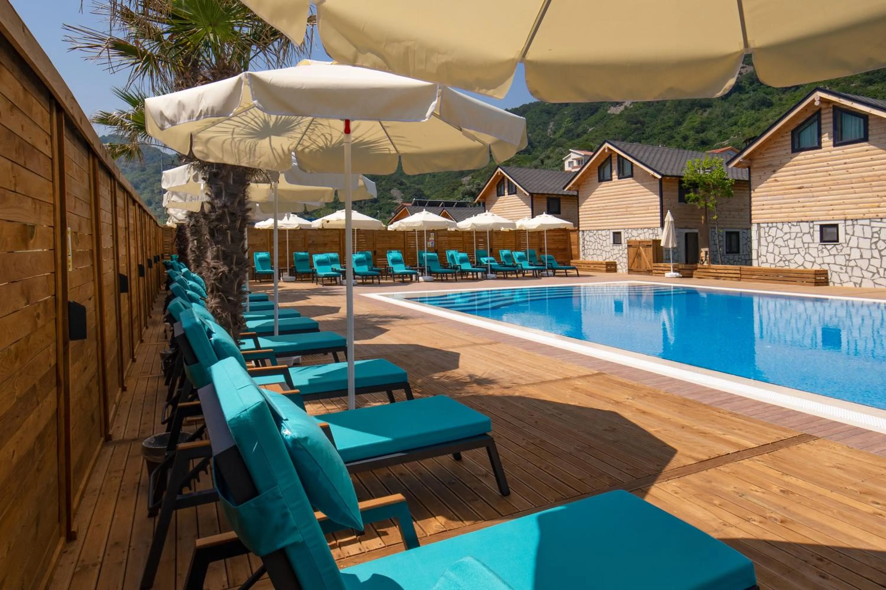 Swimming pool in MUKHA ORMANLI