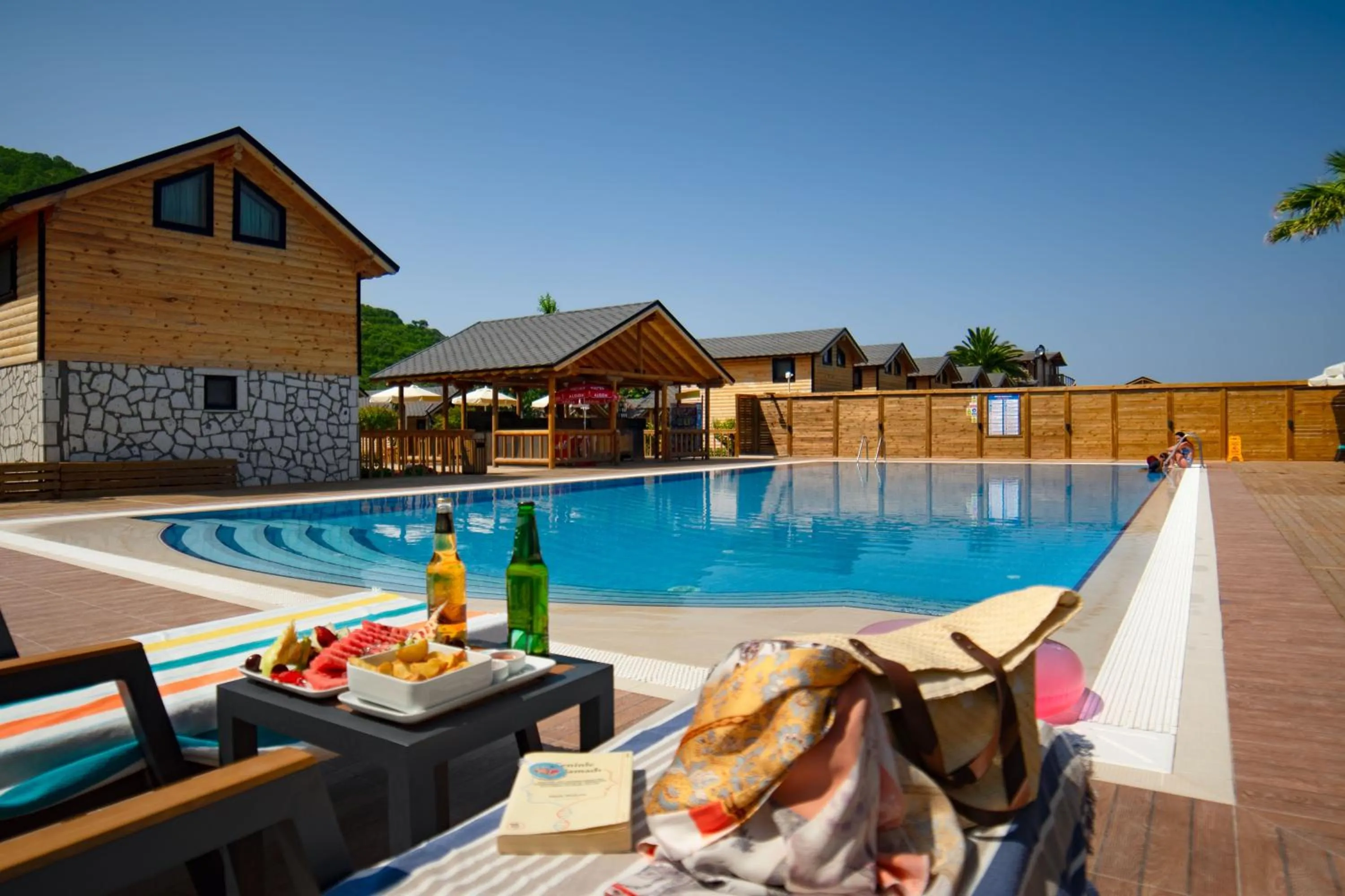 Swimming pool in MUKHA ORMANLI