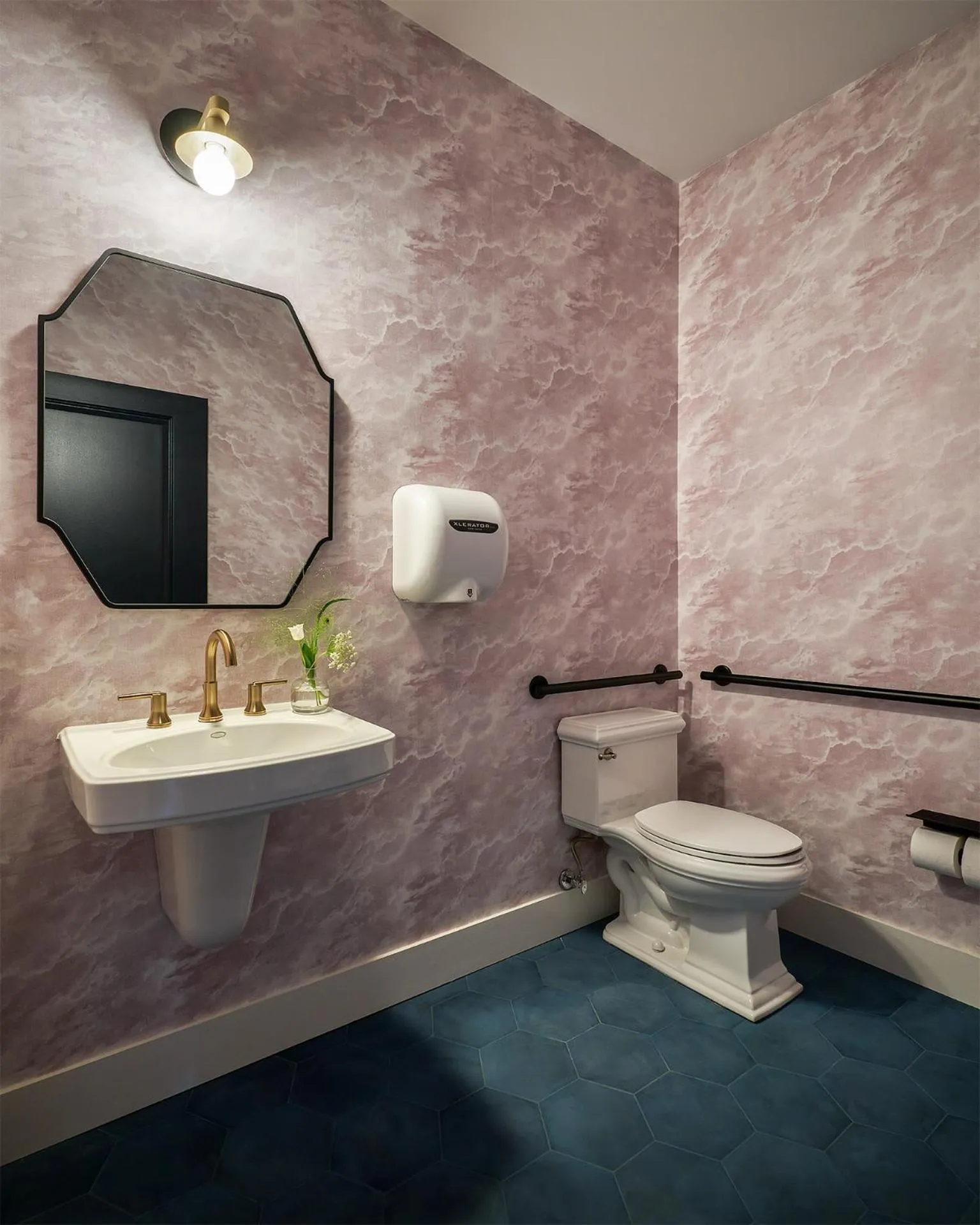 Bathroom in The Neighborhood Hotel New Buffalo