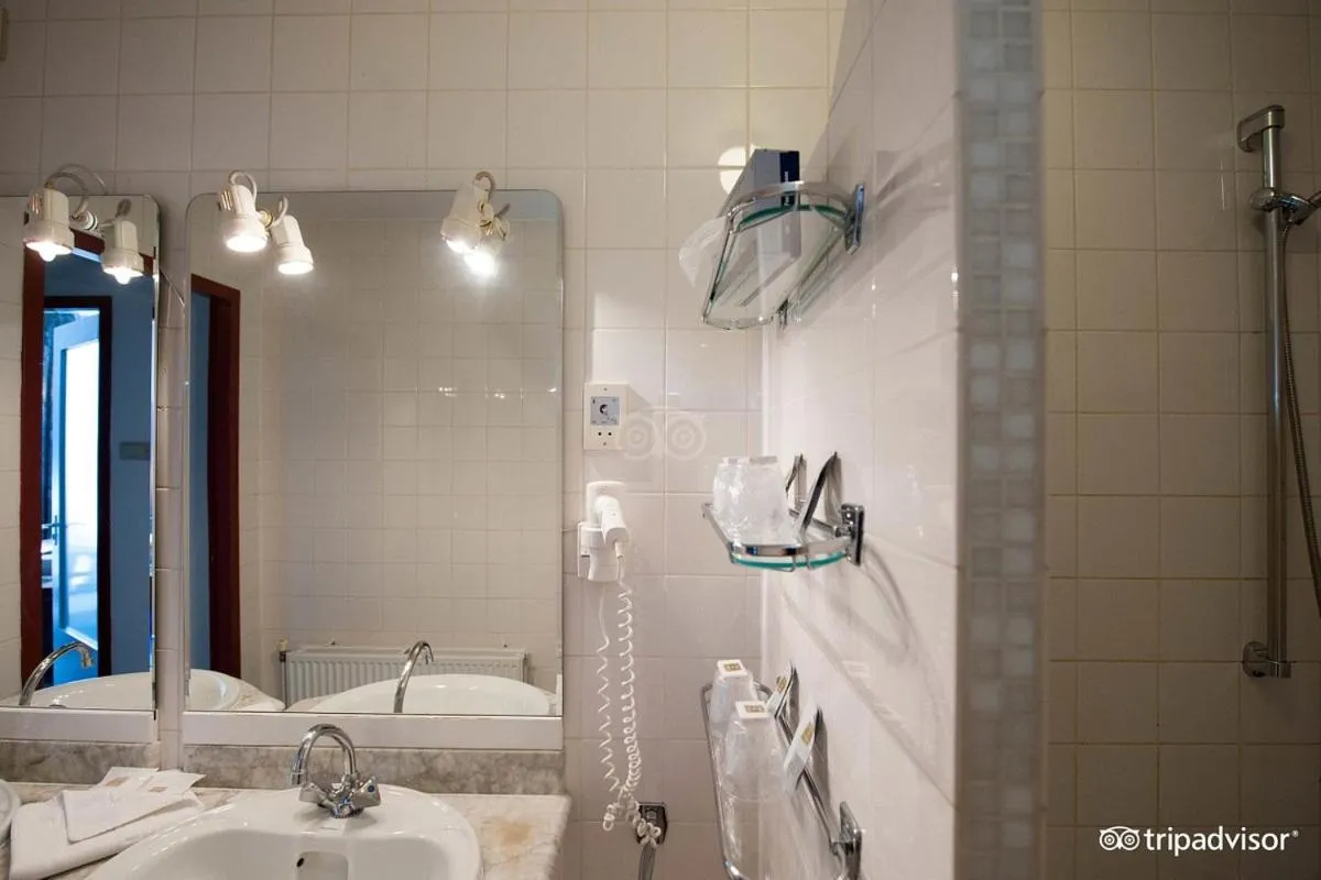 Bathroom in Rho Hotel