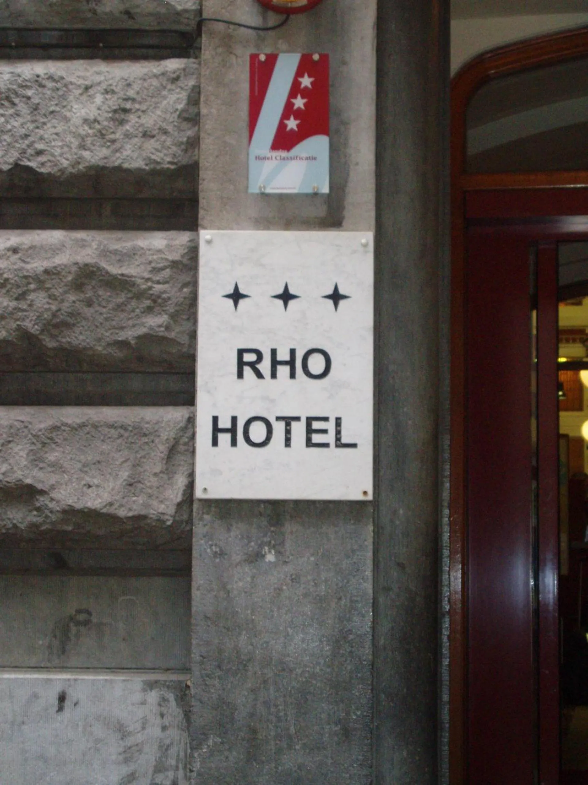 Decorative detail in Rho Hotel