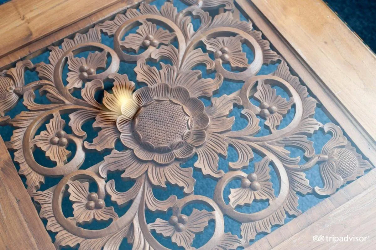 Decorative detail in Rho Hotel