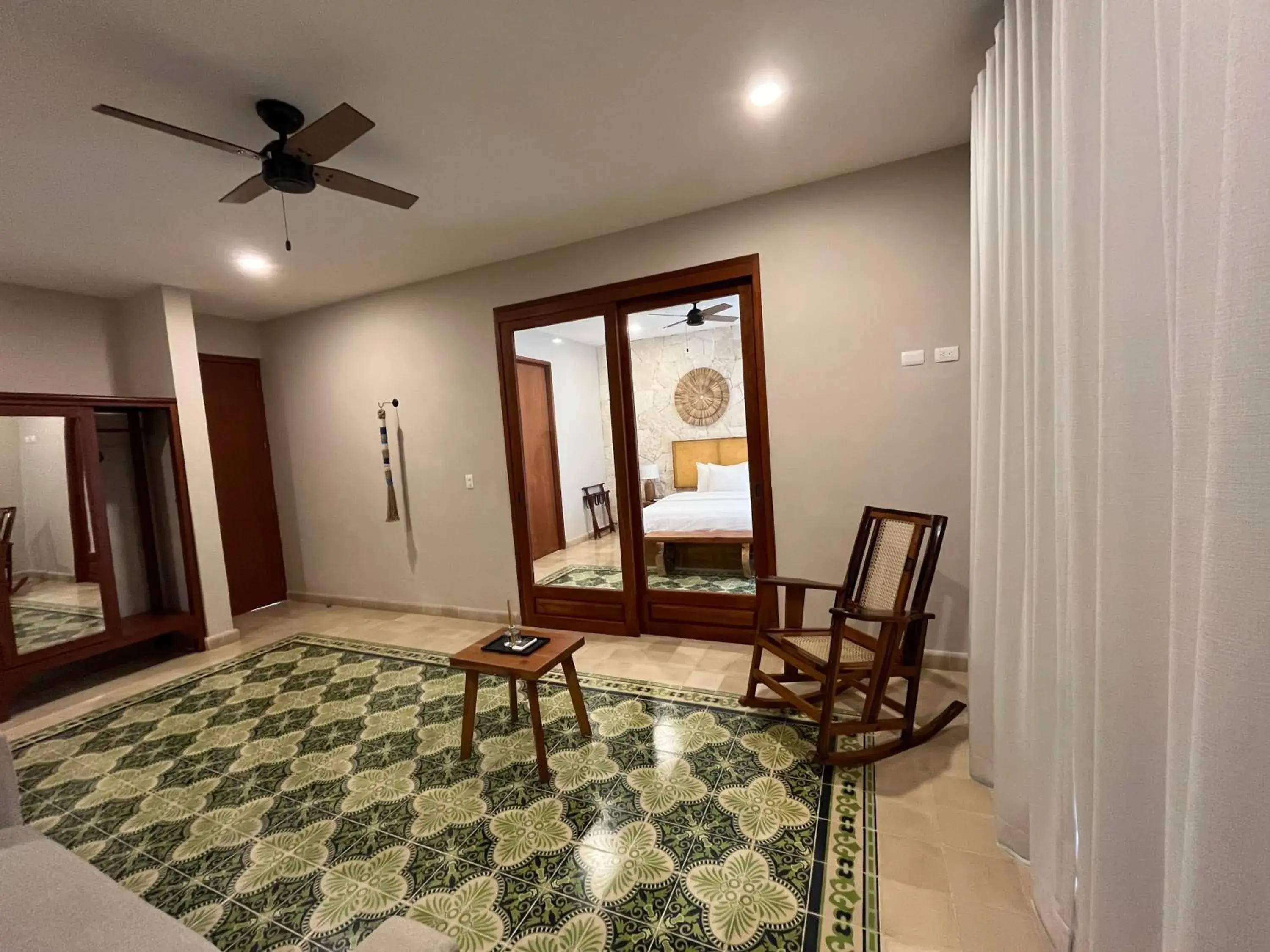 Living room in Frater Yucatán Hotel Living room in Frater Yucatán Hotel