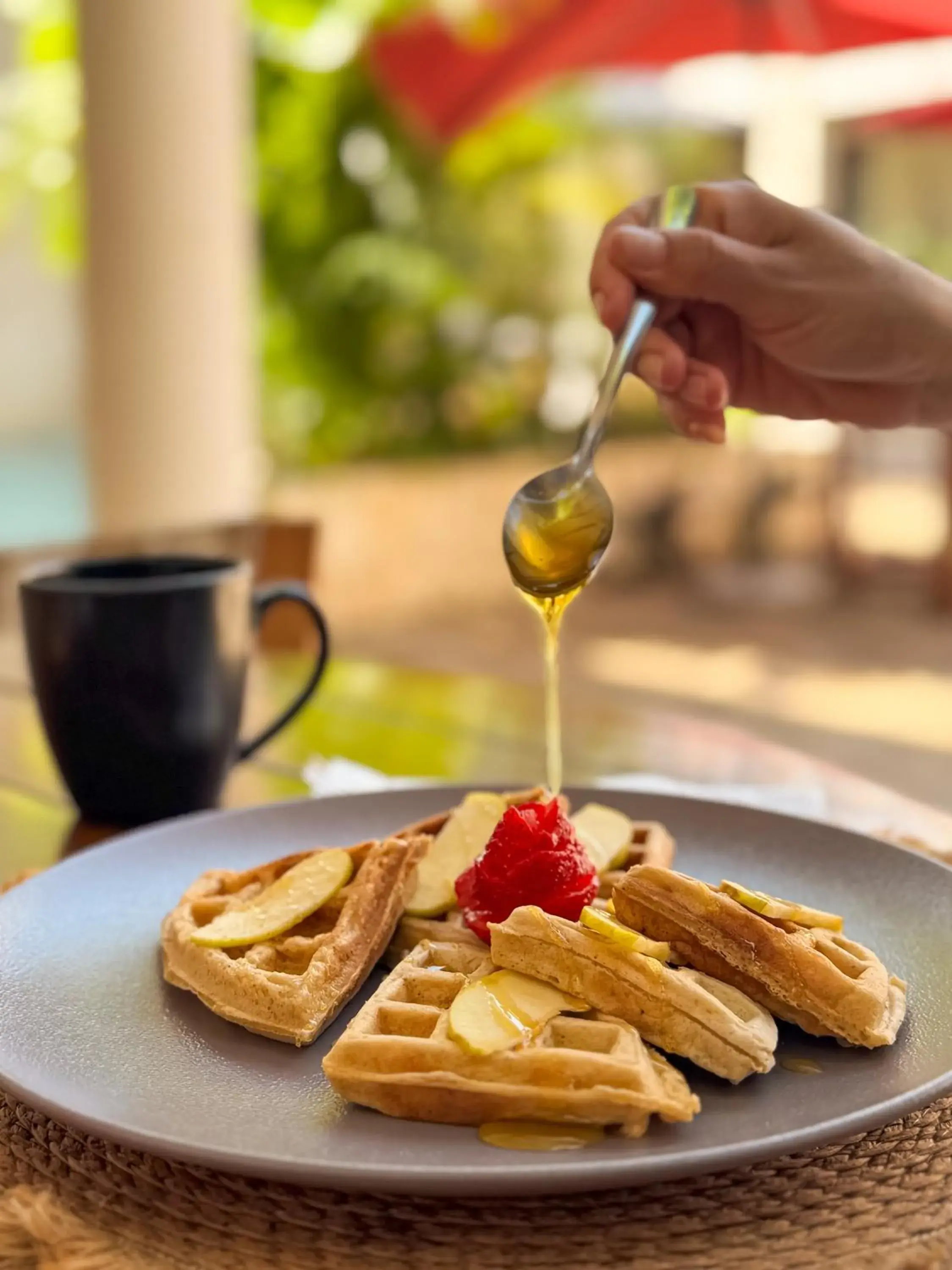 Breakfast in Frater Yucatán Hotel Breakfast in Frater Yucatán Hotel