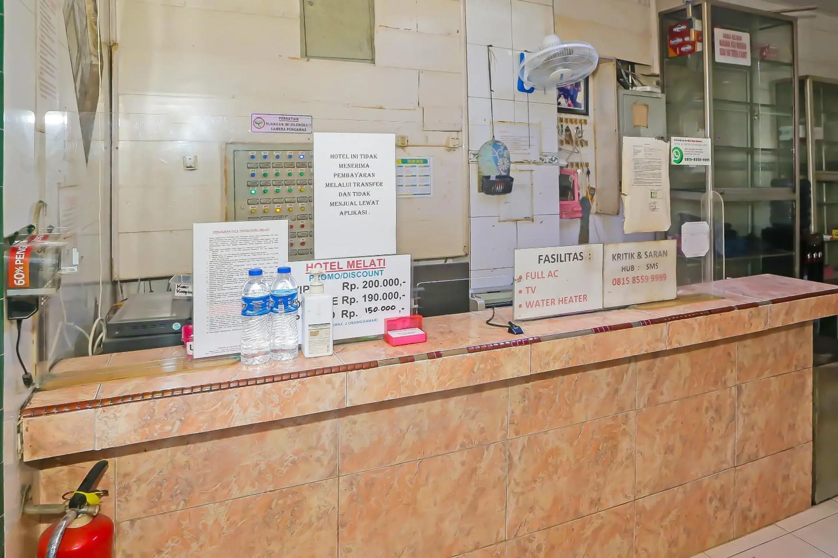 Lobby or reception in Hotel O Melati Lobby or reception in Hotel O Melati