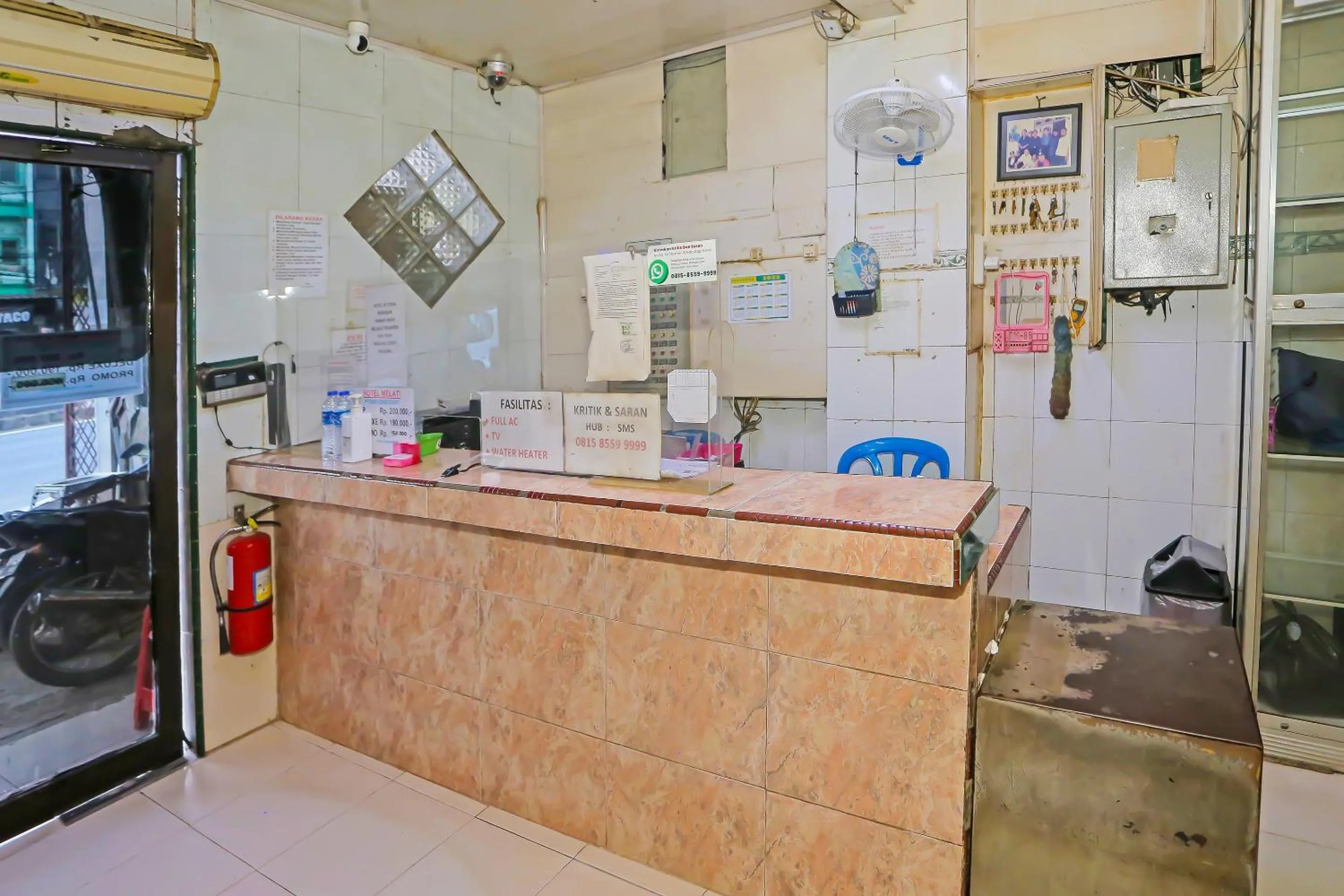 Lobby or reception in Hotel O Melati