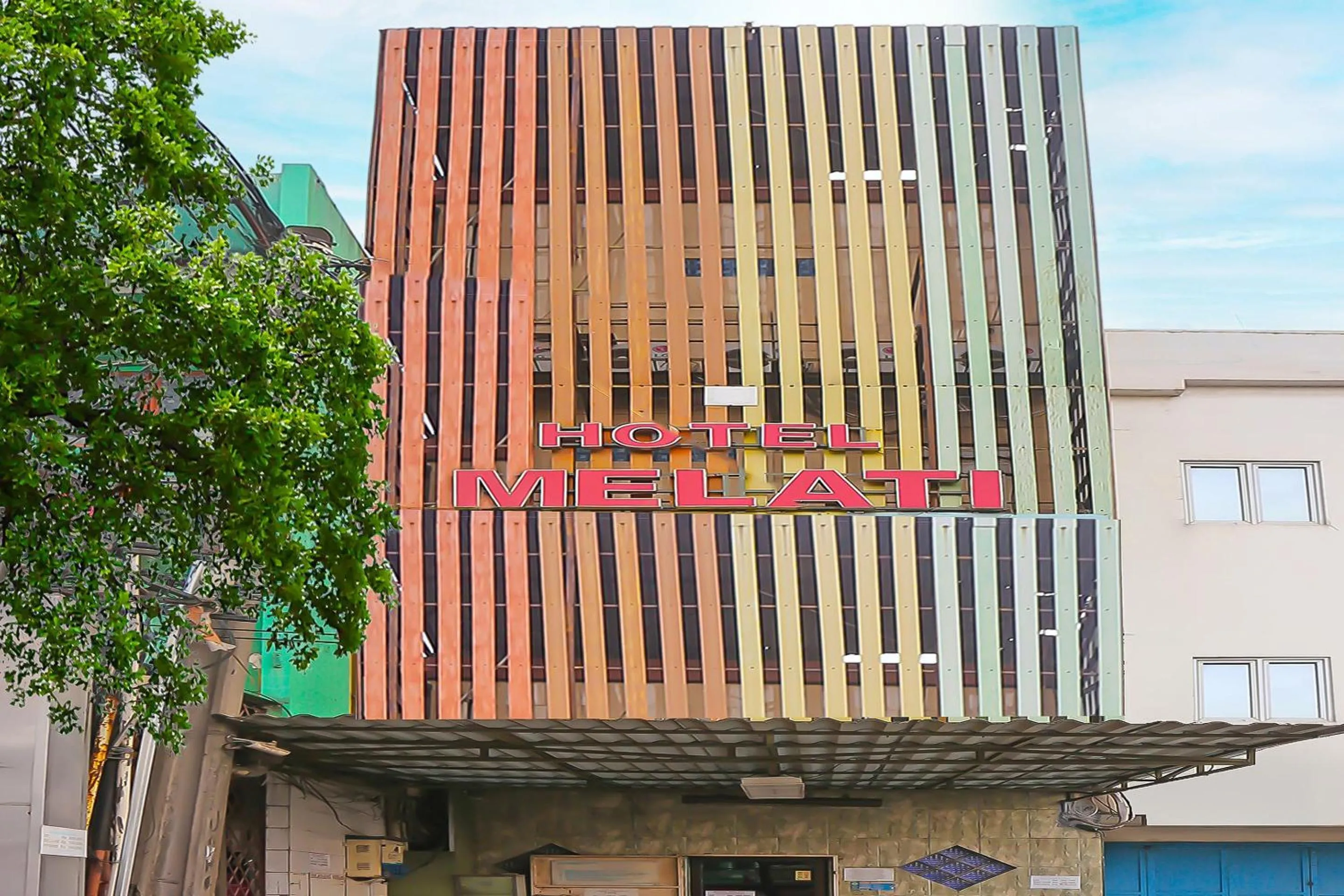 Facade/entrance in Hotel O Melati