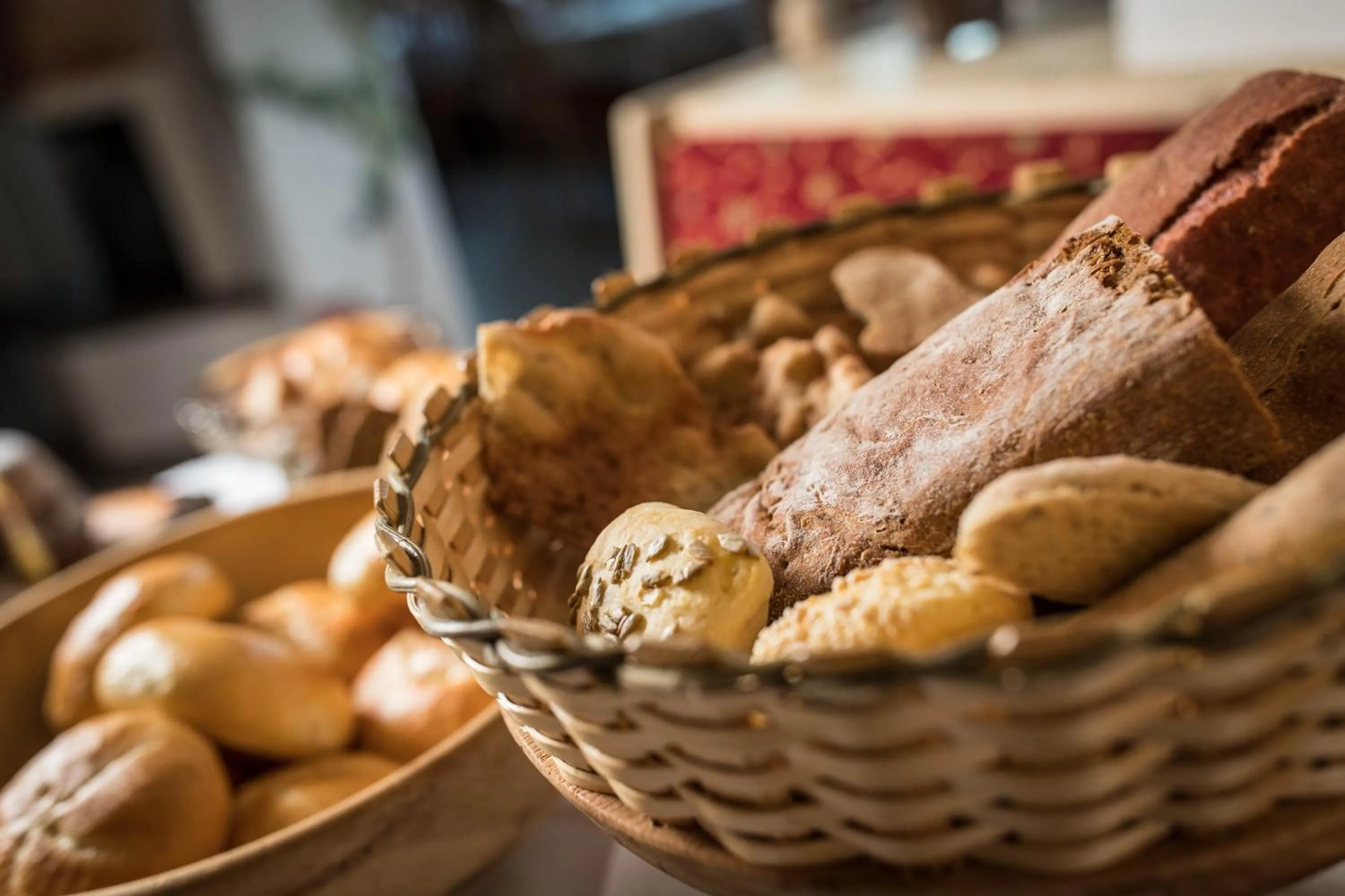 Continental breakfast in Hotel Landgasthof Lärchenwald