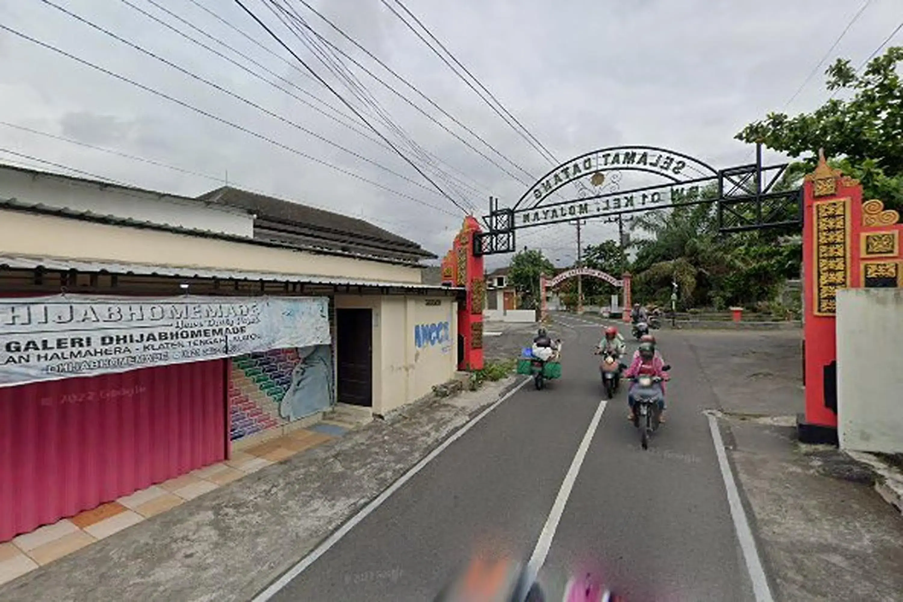 Street view in Hotel Merak Indah Street view in Hotel Merak Indah