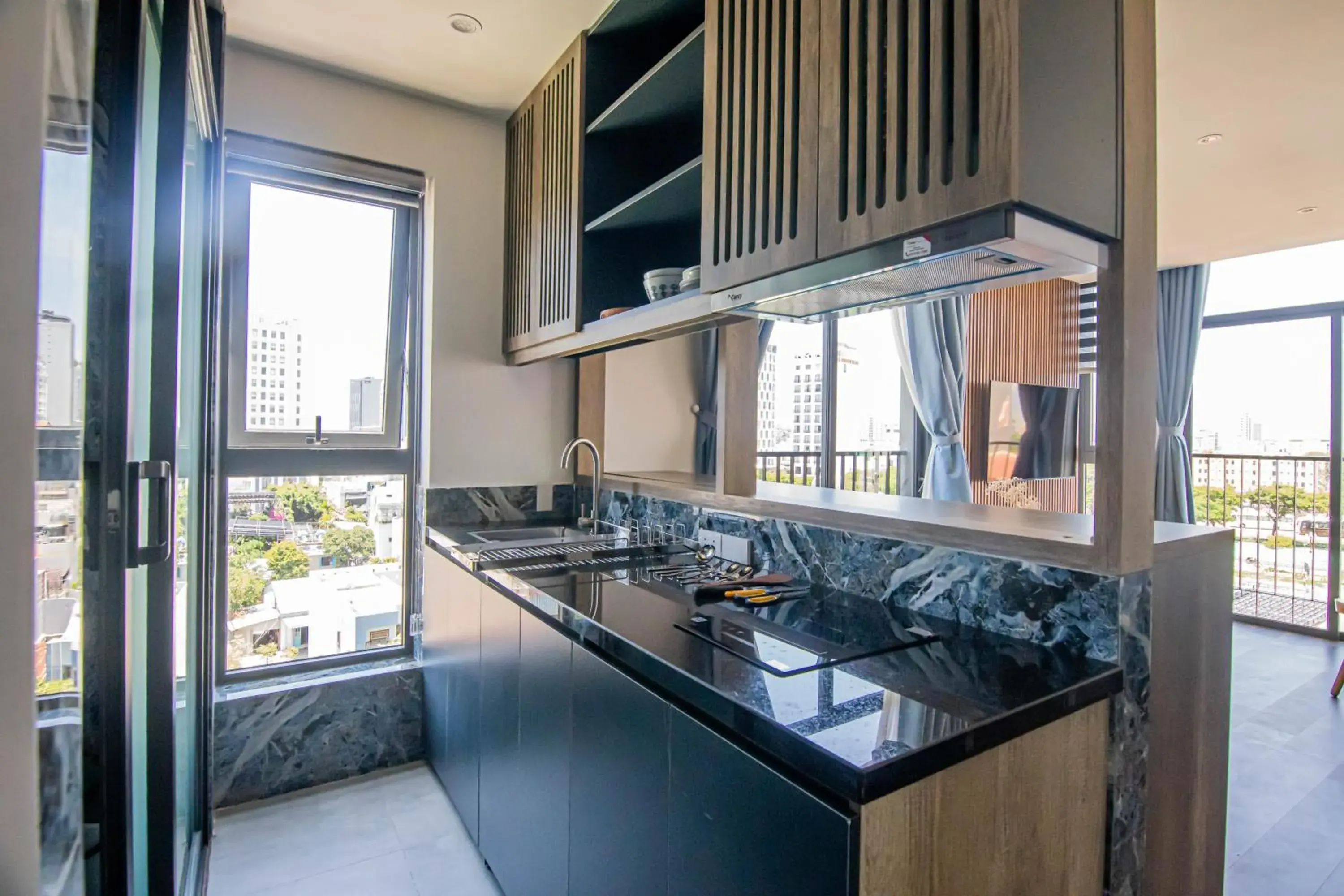 Kitchen or kitchenette in Lantana House Boutique Da Nang Kitchen or kitchenette in Lantana House Boutique Da Nang