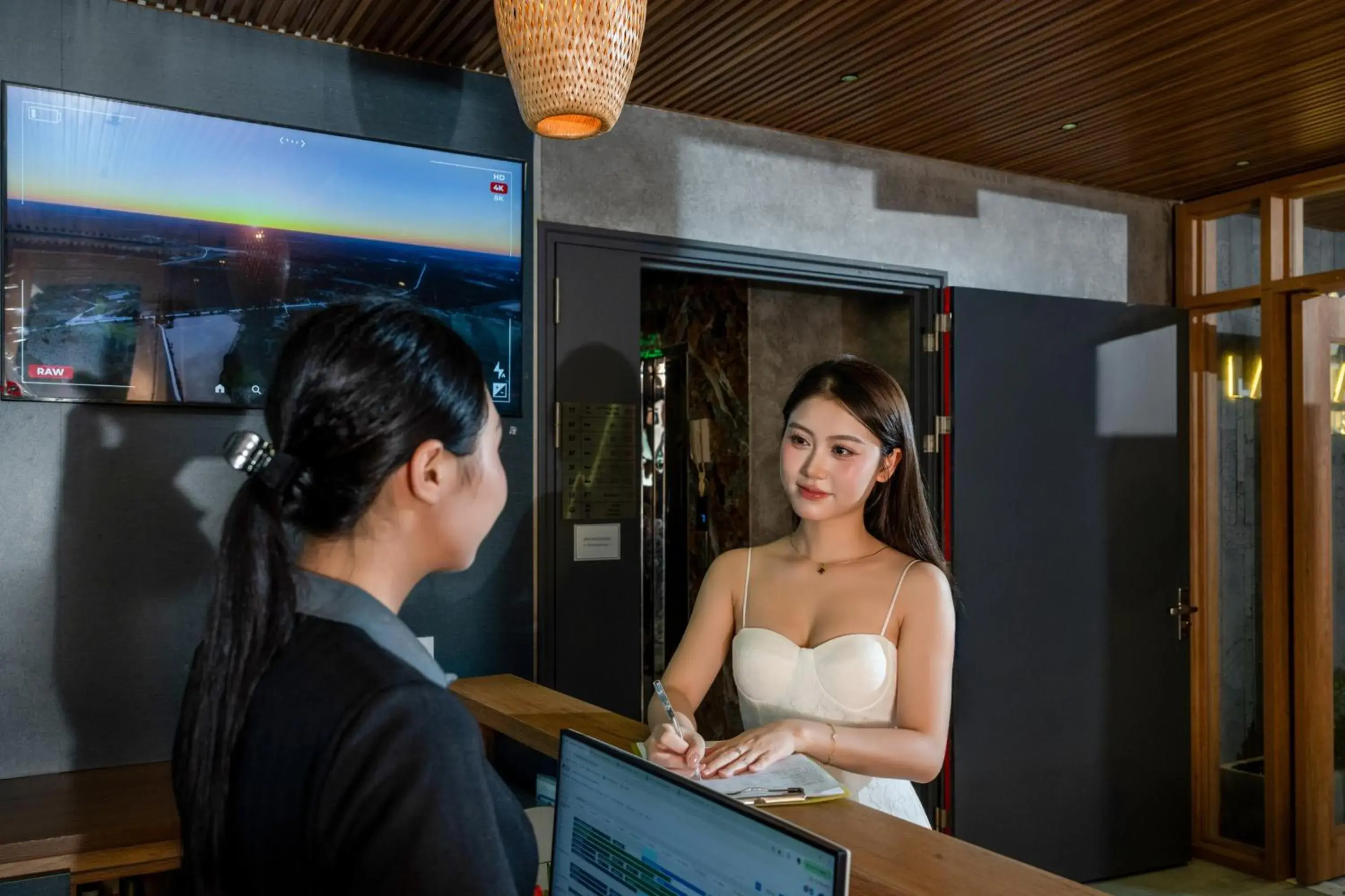 Lobby or reception in Lantana House Boutique Da Nang Lobby or reception in Lantana House Boutique Da Nang