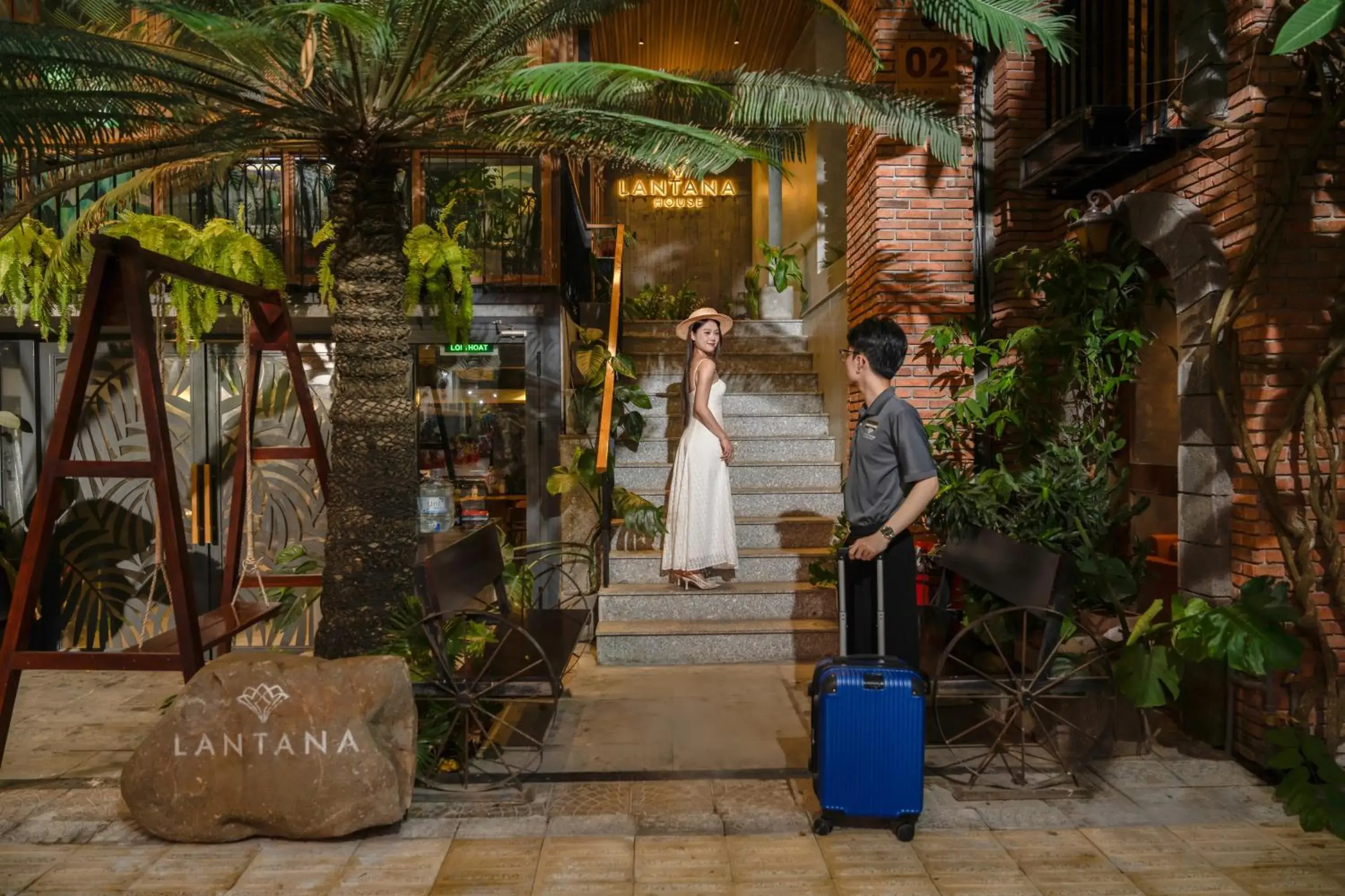 Property building in Lantana House Boutique Da Nang Property building in Lantana House Boutique Da Nang