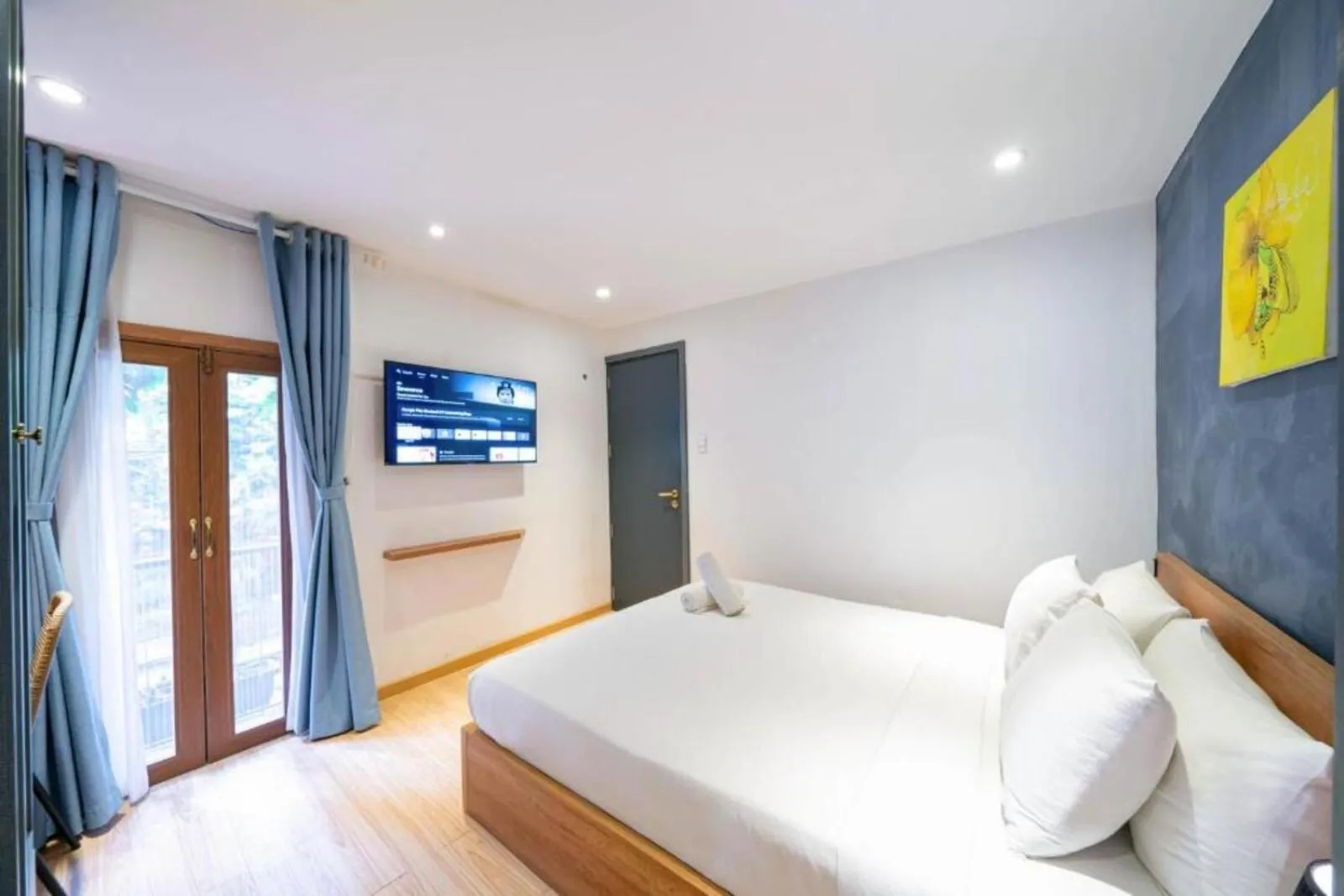 Bed in Lantana House Boutique Da Nang