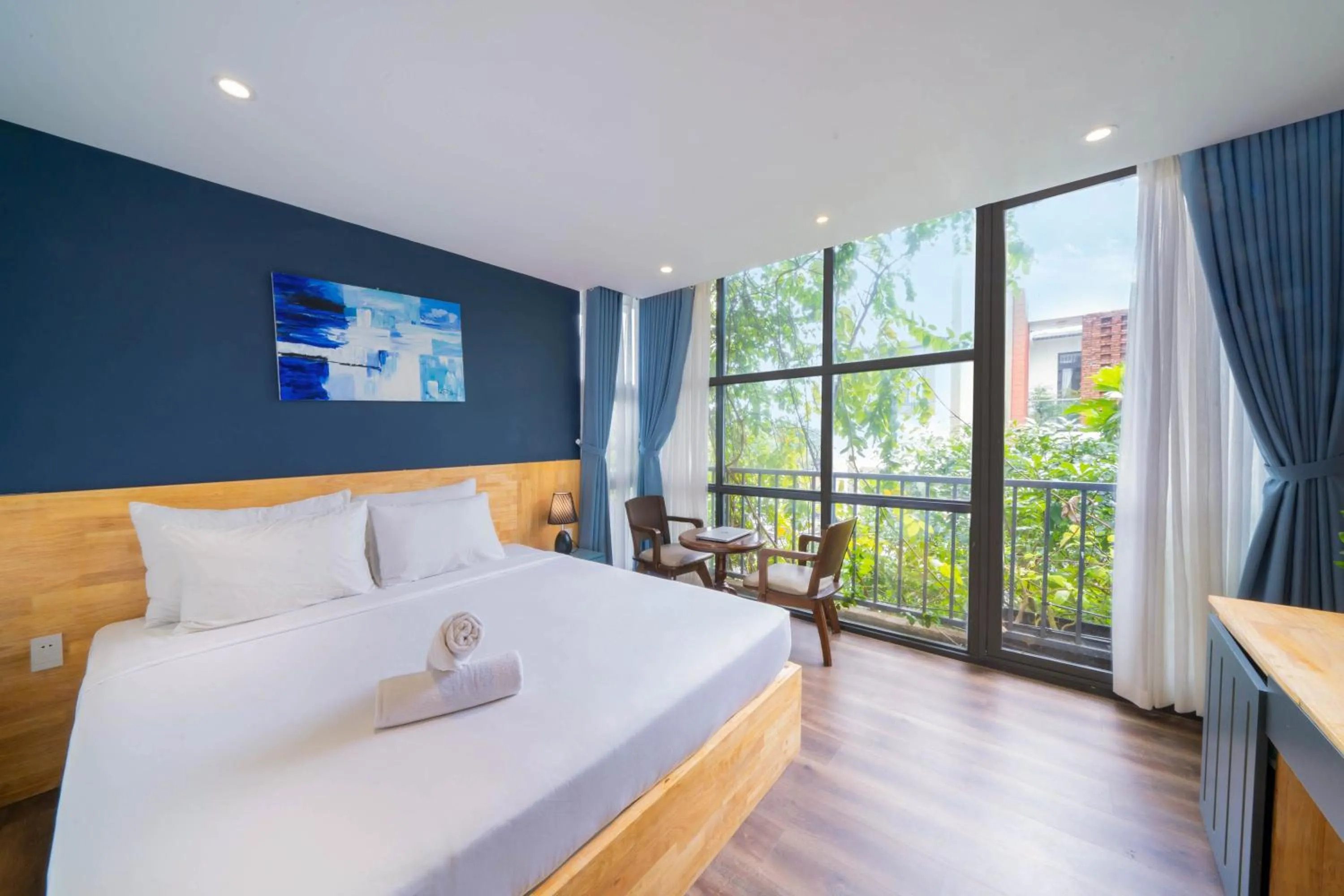 Bed in Lantana House Boutique Da Nang