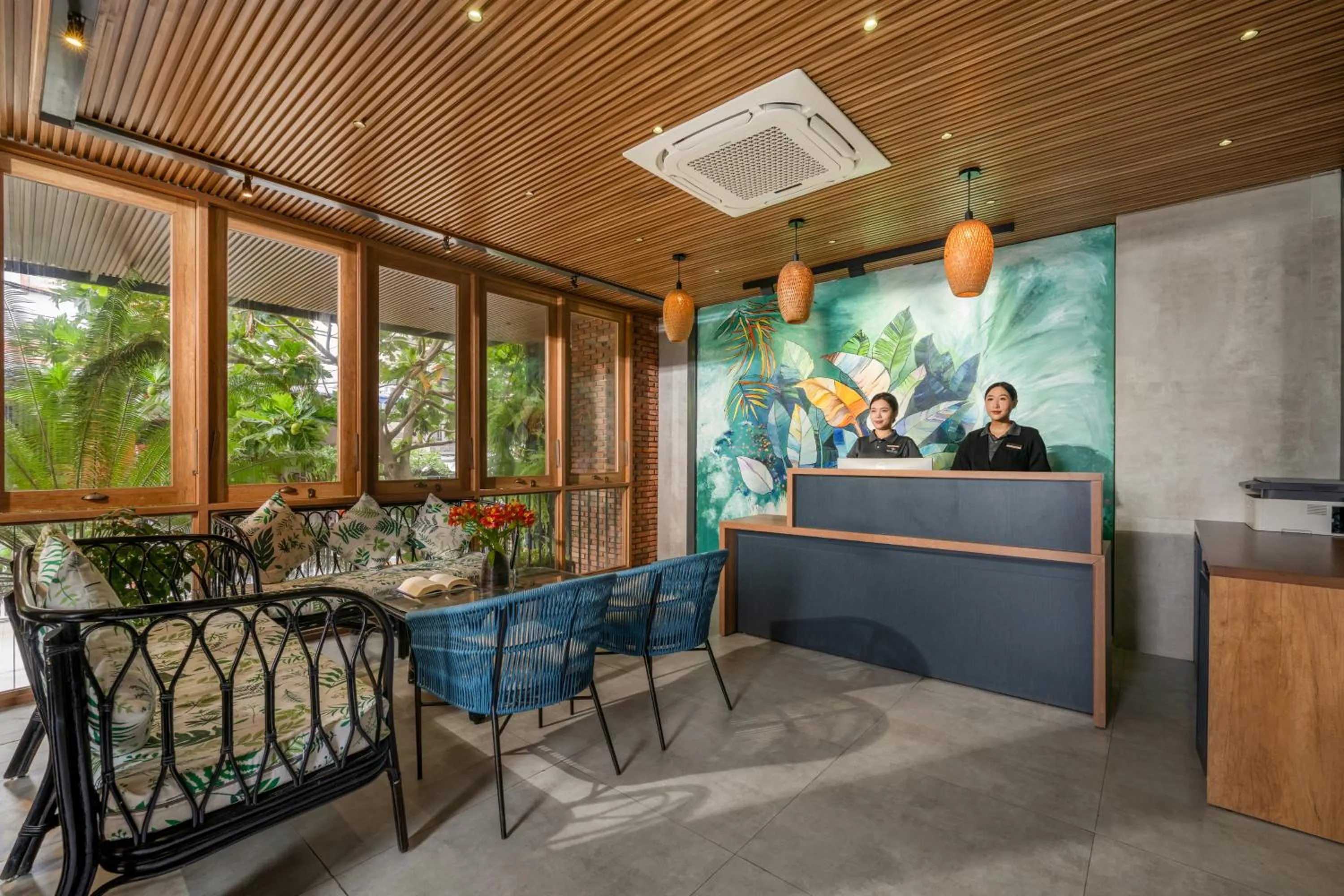 Lobby or reception in Lantana House Boutique Da Nang