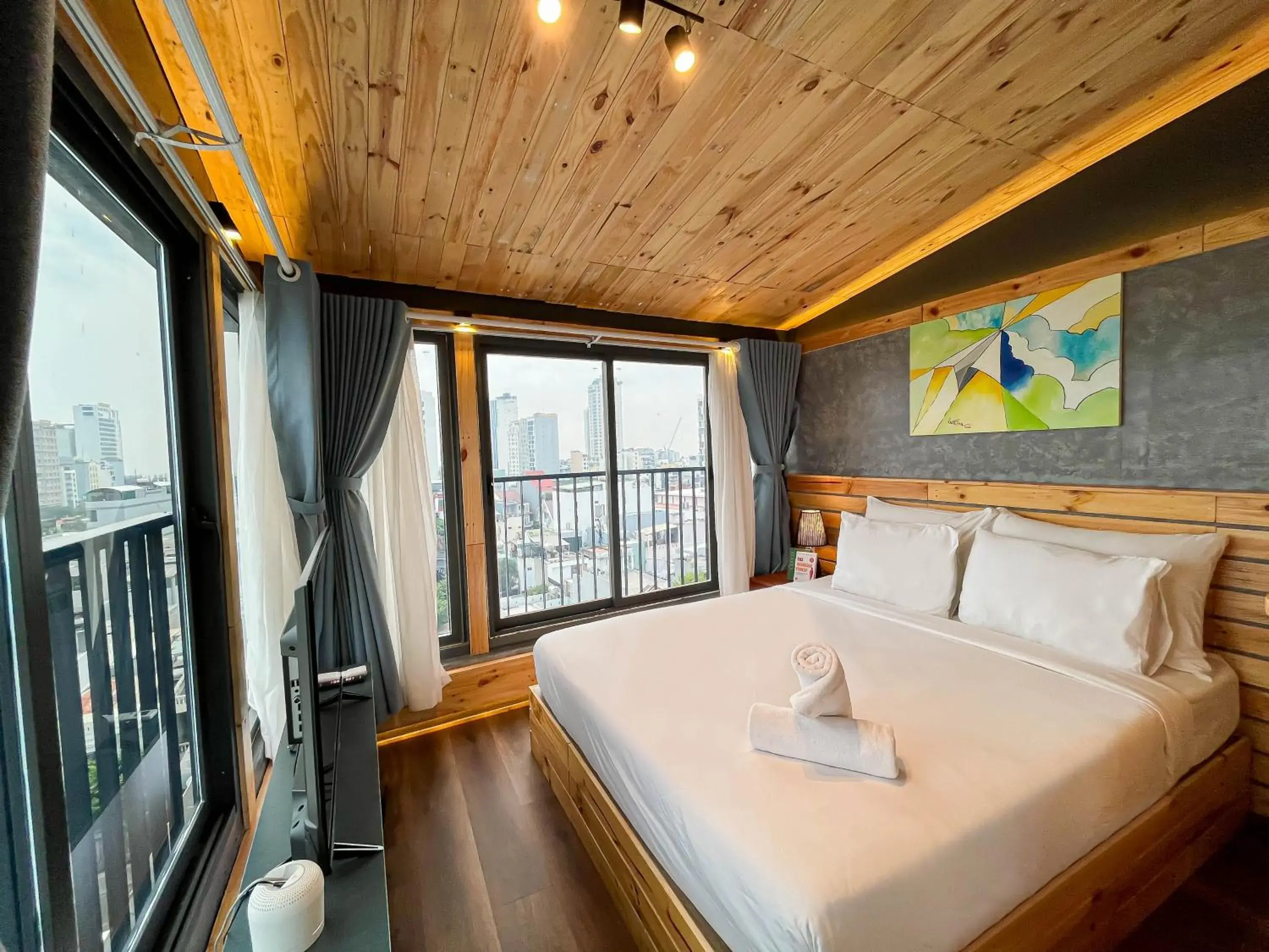 Bed in Lantana House Boutique Da Nang Bed in Lantana House Boutique Da Nang