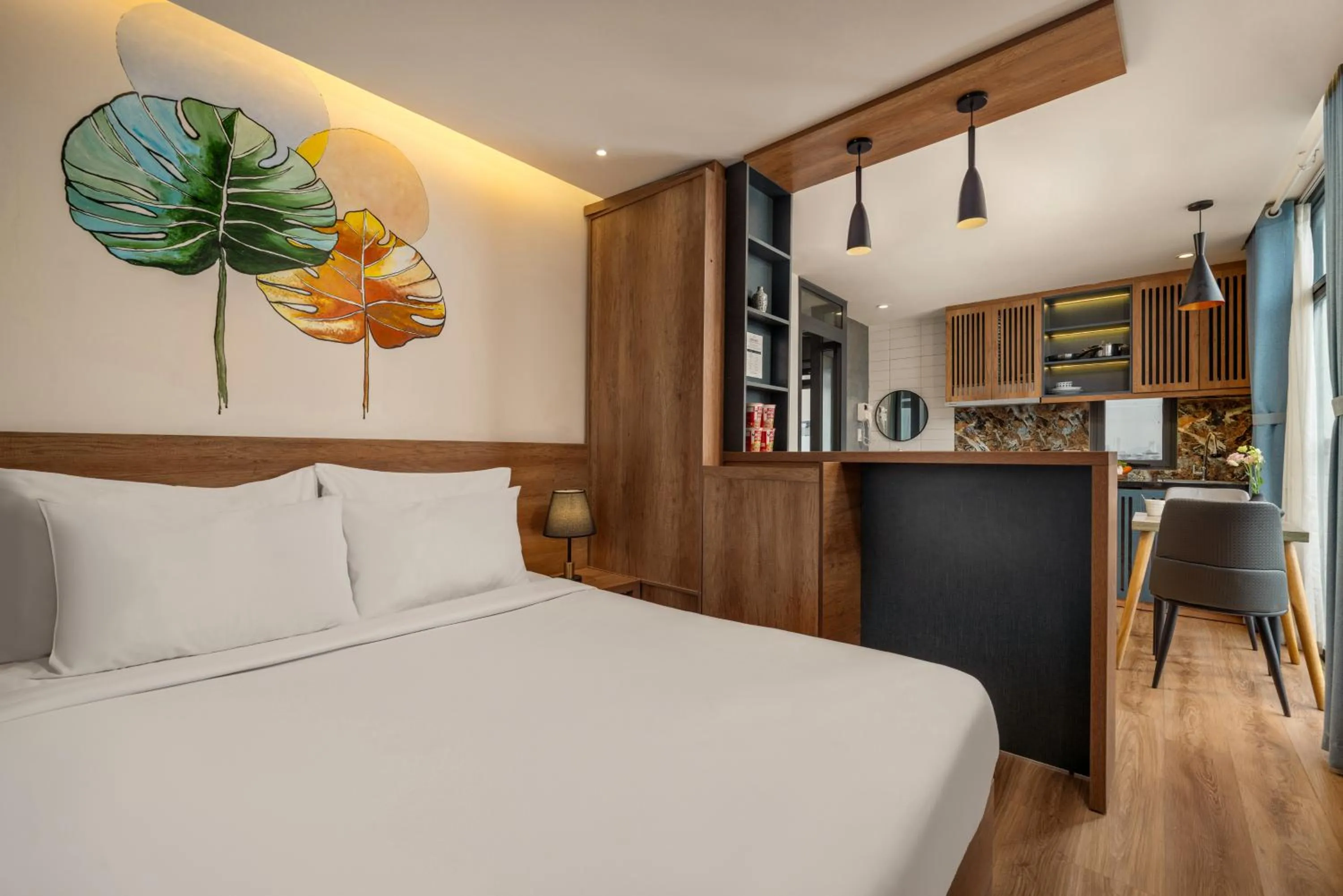 Bedroom, Bed in Lantana House Boutique Da Nang