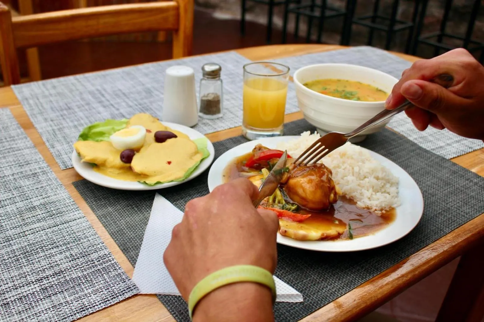 Food in Andenes del Sol