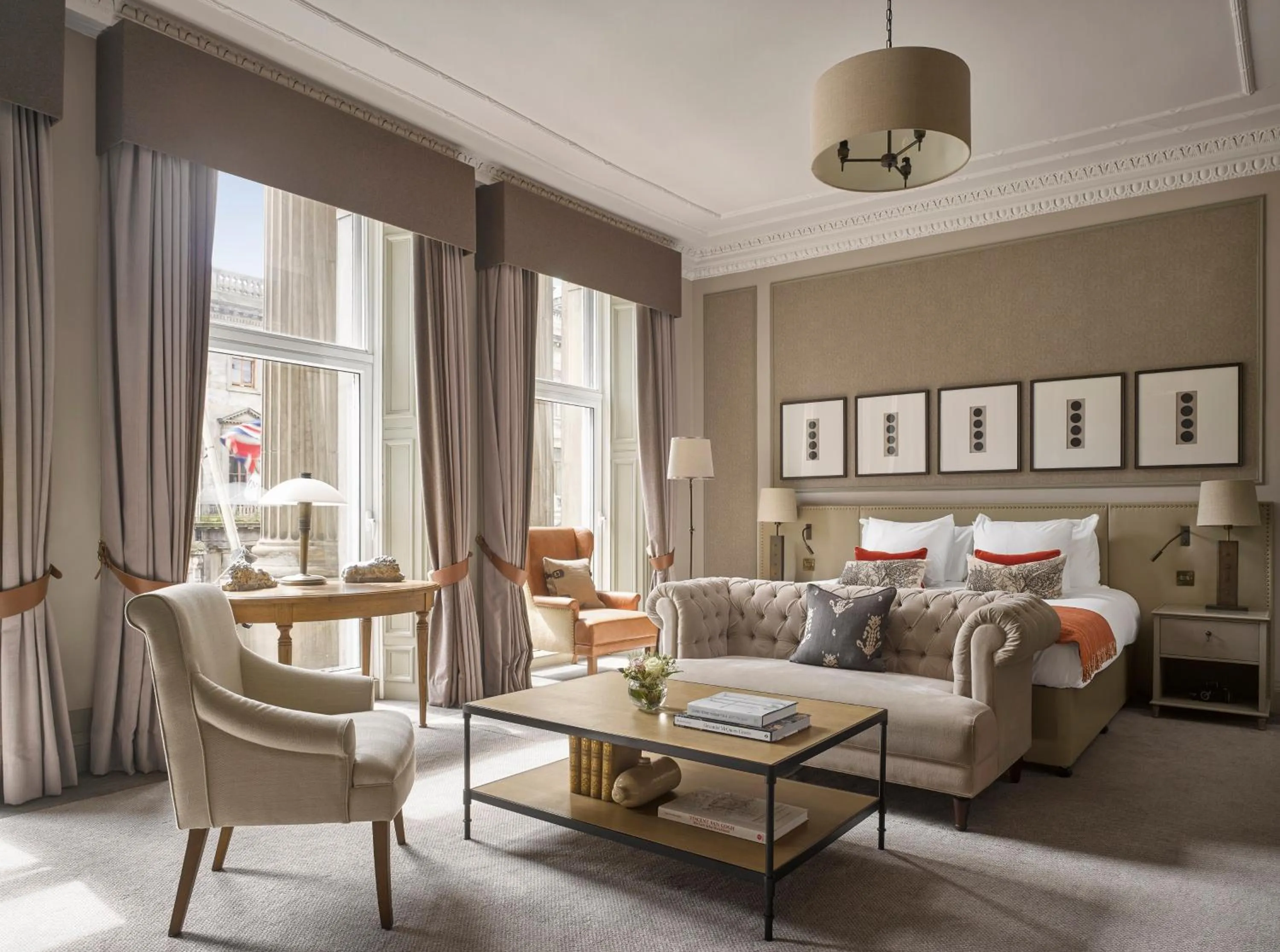 Bed in InterContinental Edinburgh The George by IHG