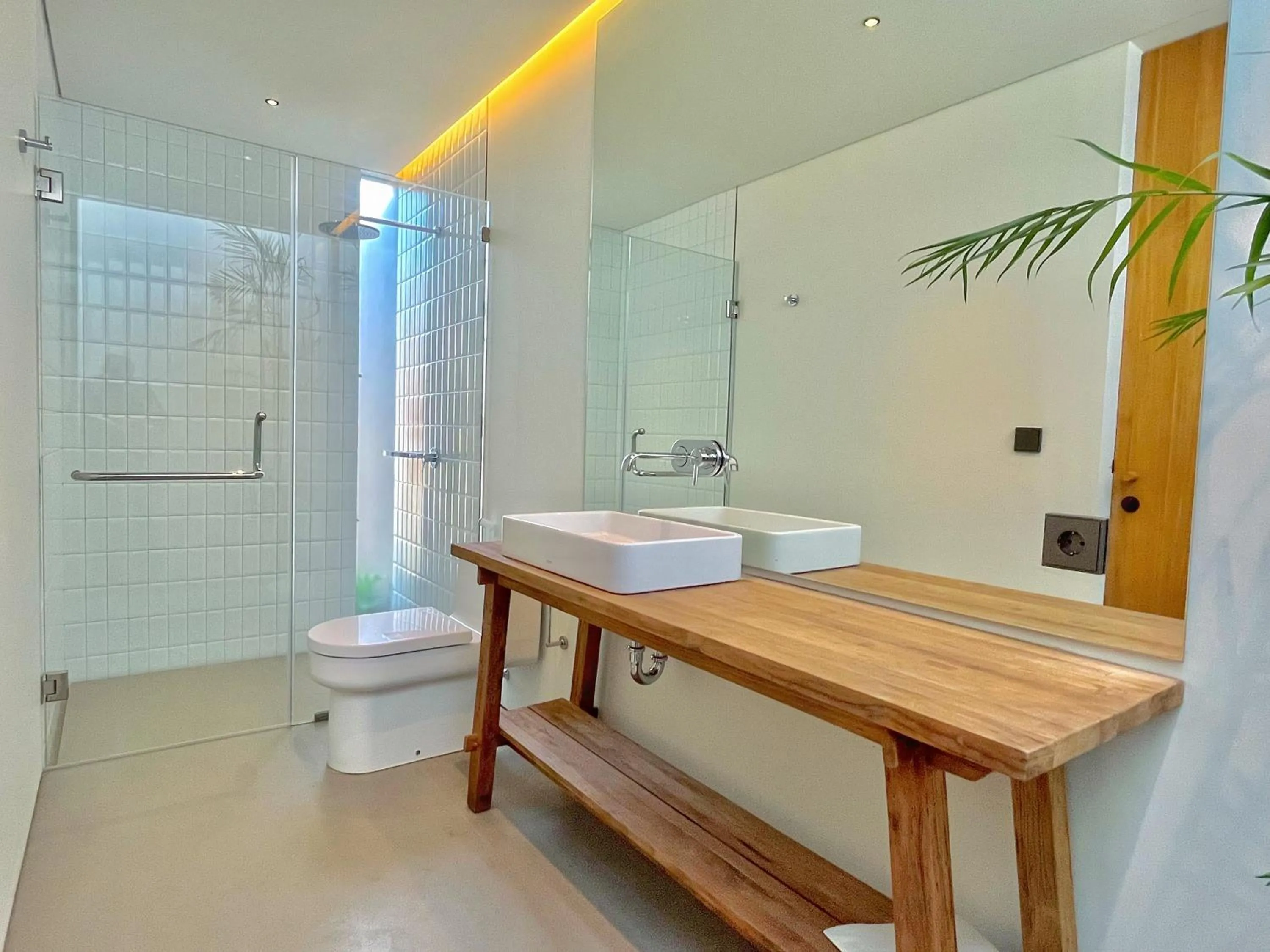 Shower in Domisili Villas Canggu Bali by Fays Hospitality