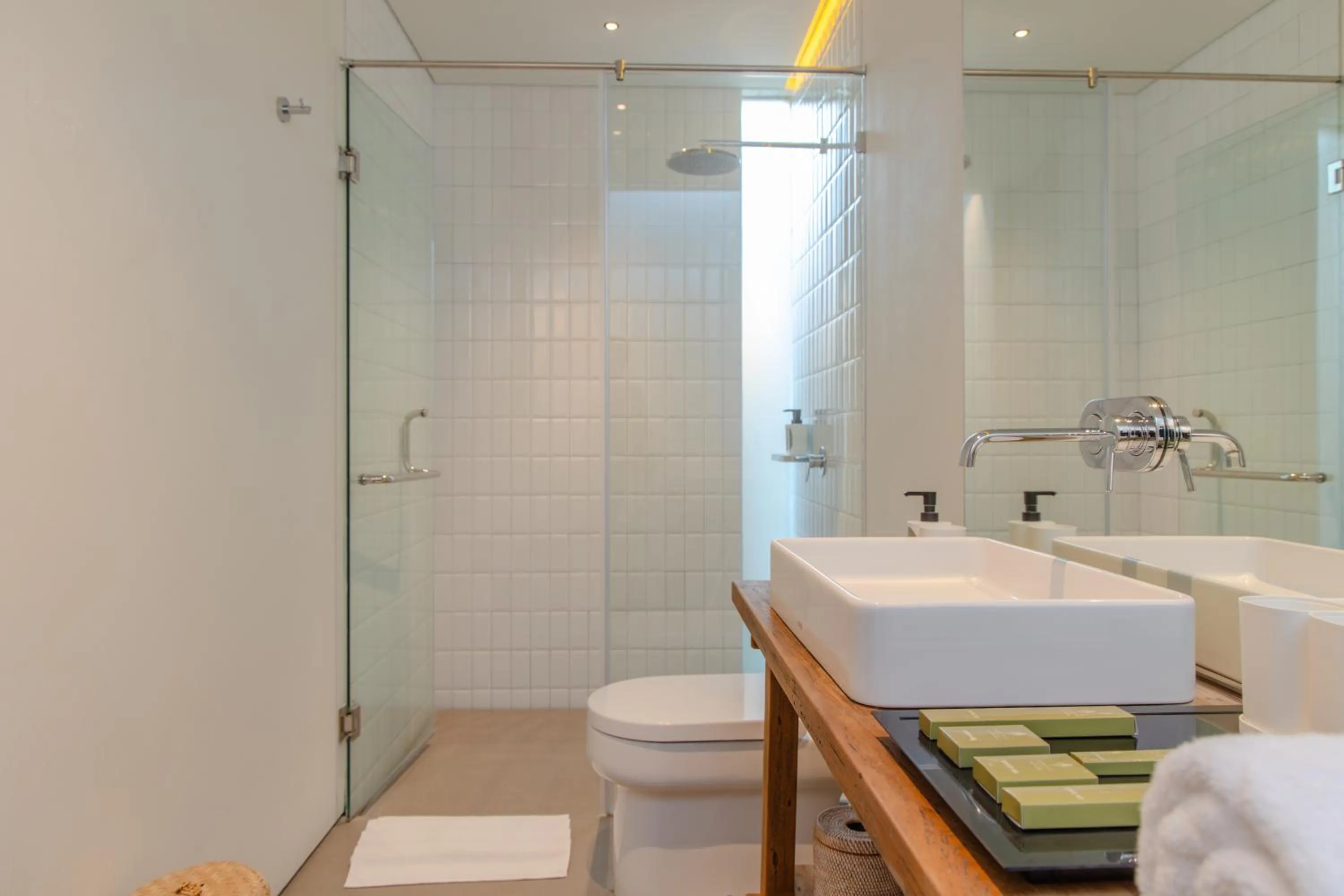 Shower in Domisili Villas Canggu Bali by Fays Hospitality