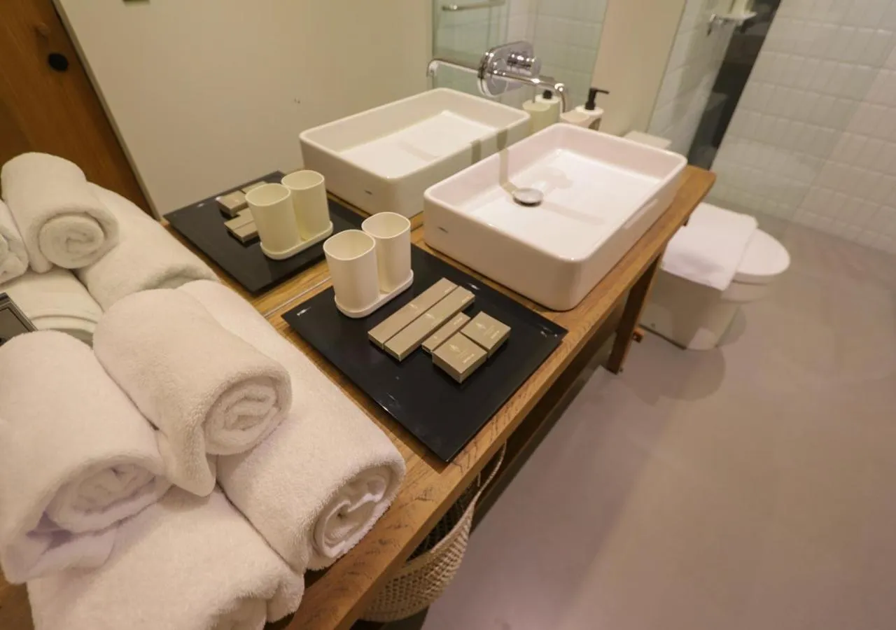 Toilet in Domisili Villas Canggu Bali by Fays Hospitality