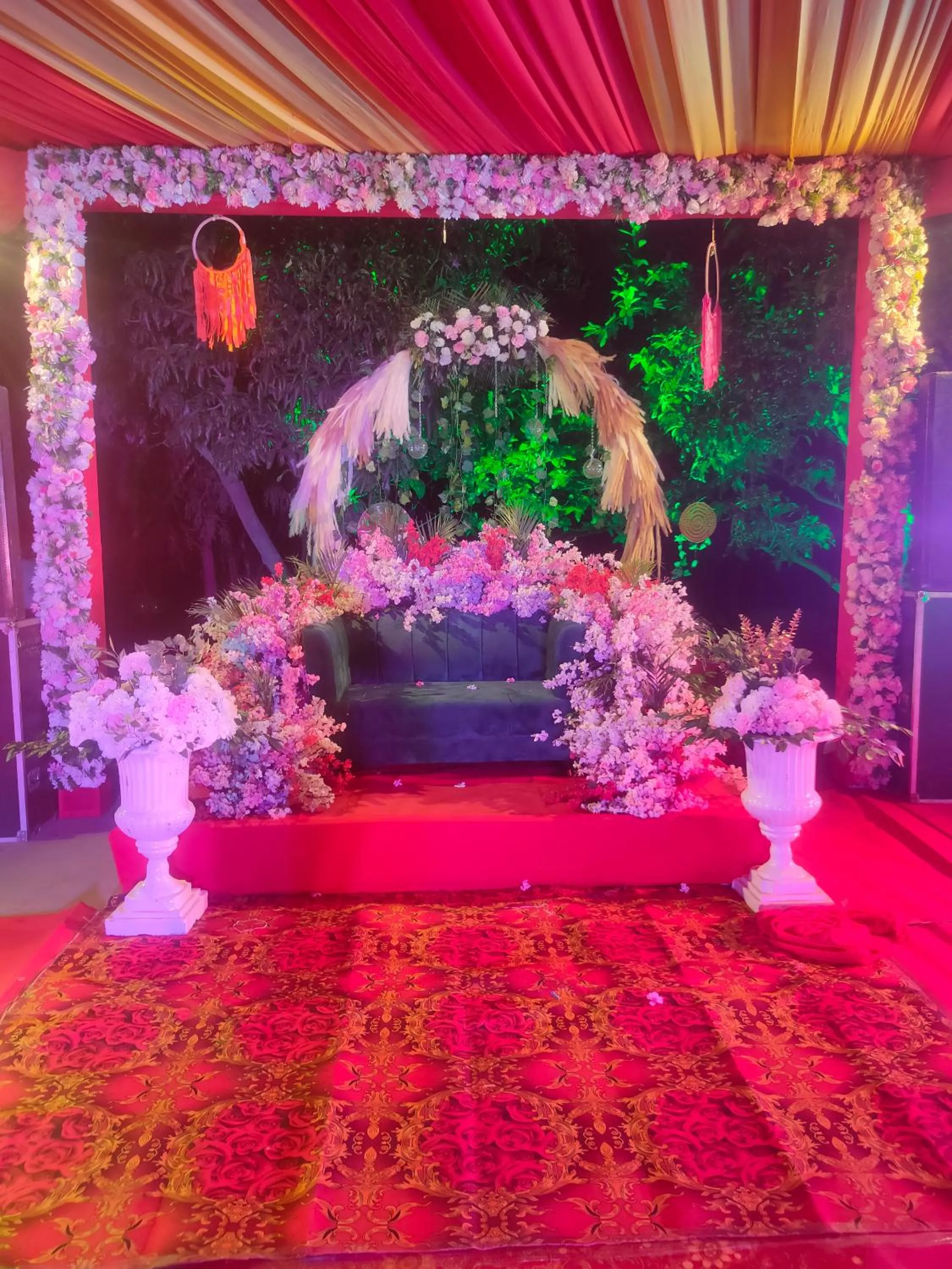 Decorative detail in The Aranya Nature Resort