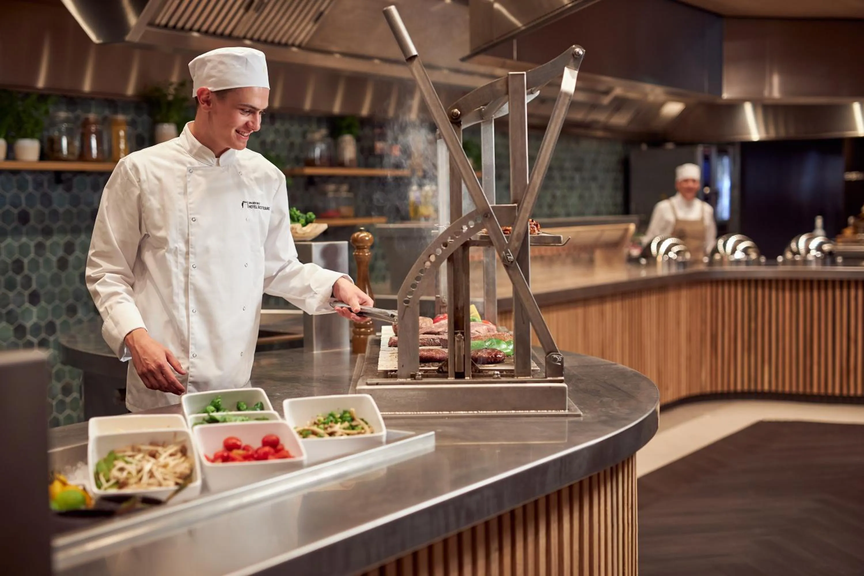 Buffet breakfast in Van der Valk Hotel Gilze-Tilburg