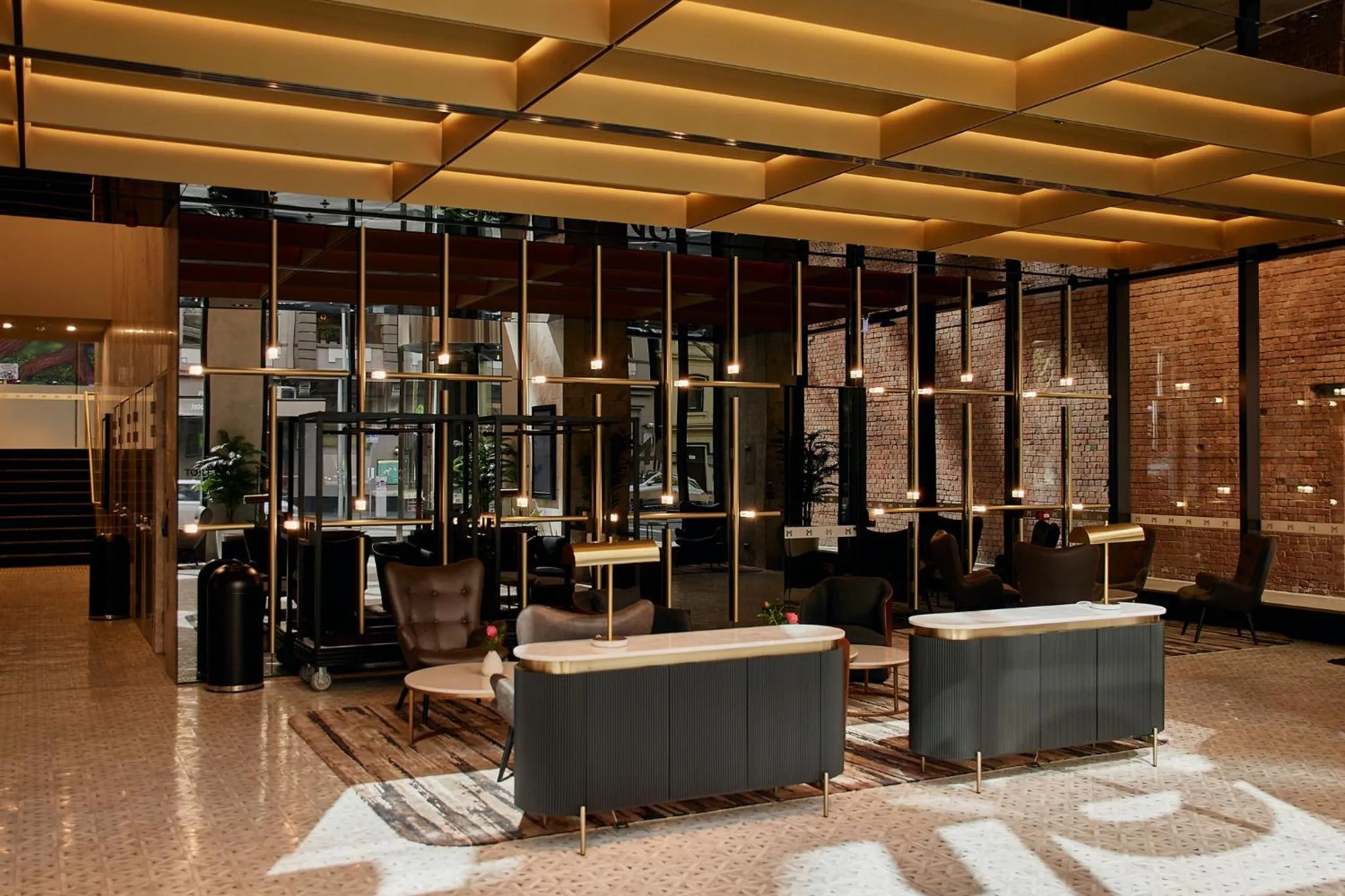 Lobby or reception in Meriton Suites Melbourne