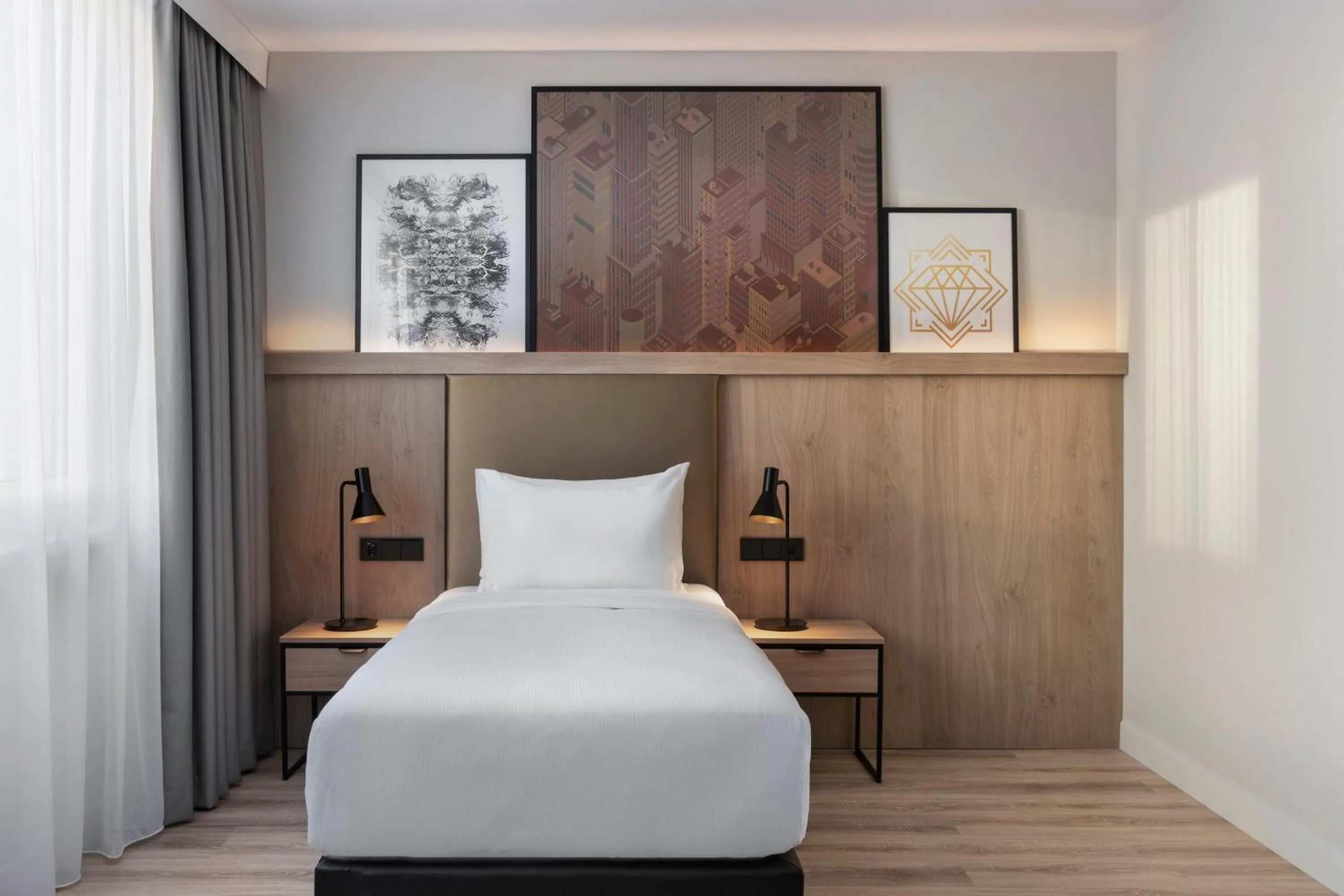 Bedroom, Bed in Residence Inn by Marriott Vienna City East