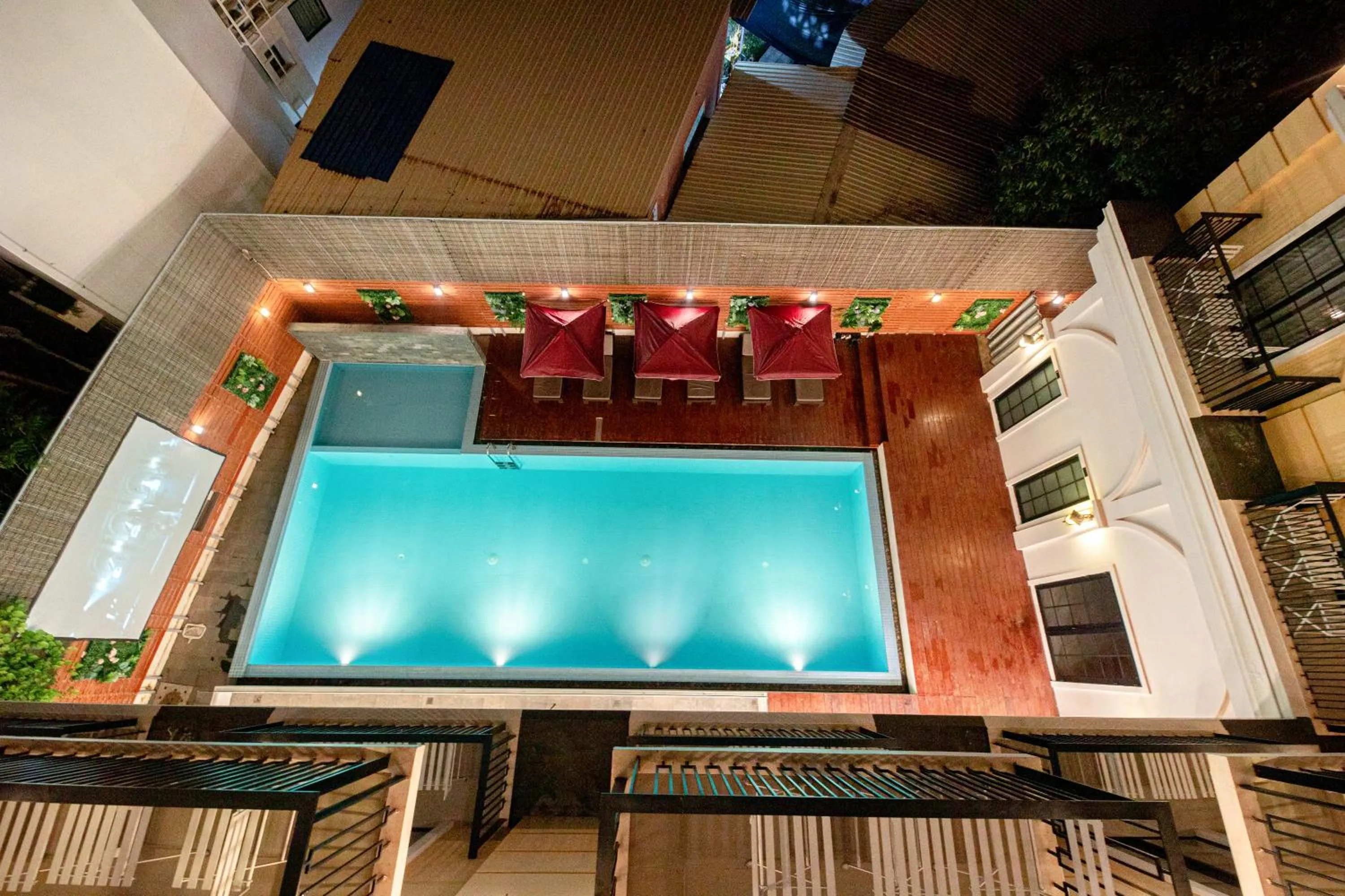 Pool view in Solar Hotel