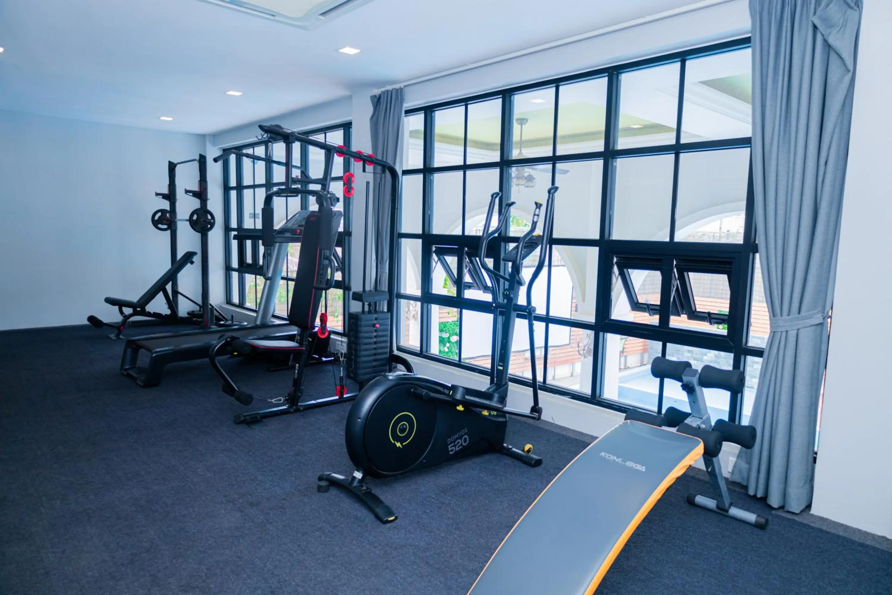Fitness centre/facilities in Solar Hotel